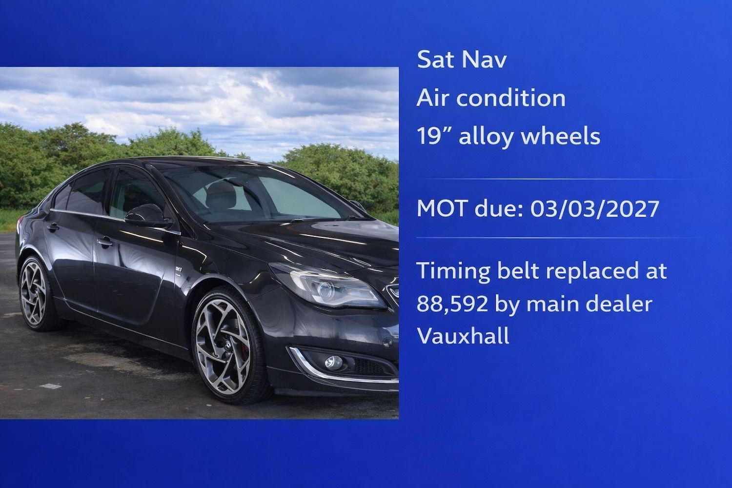 Used Vauxhall Insignia for sale - 78204597: Photo 2