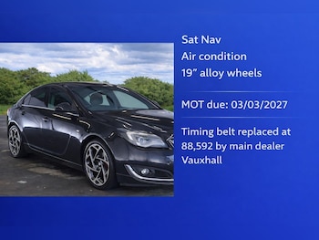 Used Vauxhall Insignia 2016 for sale - 78204597: Photo