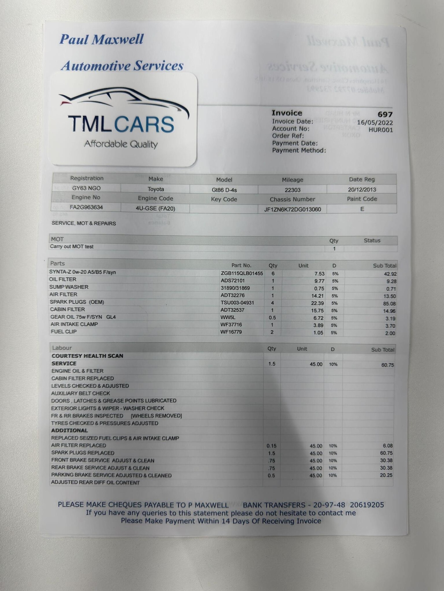 Used Toyota GT86 2013 for sale - 76769947: Photo 46