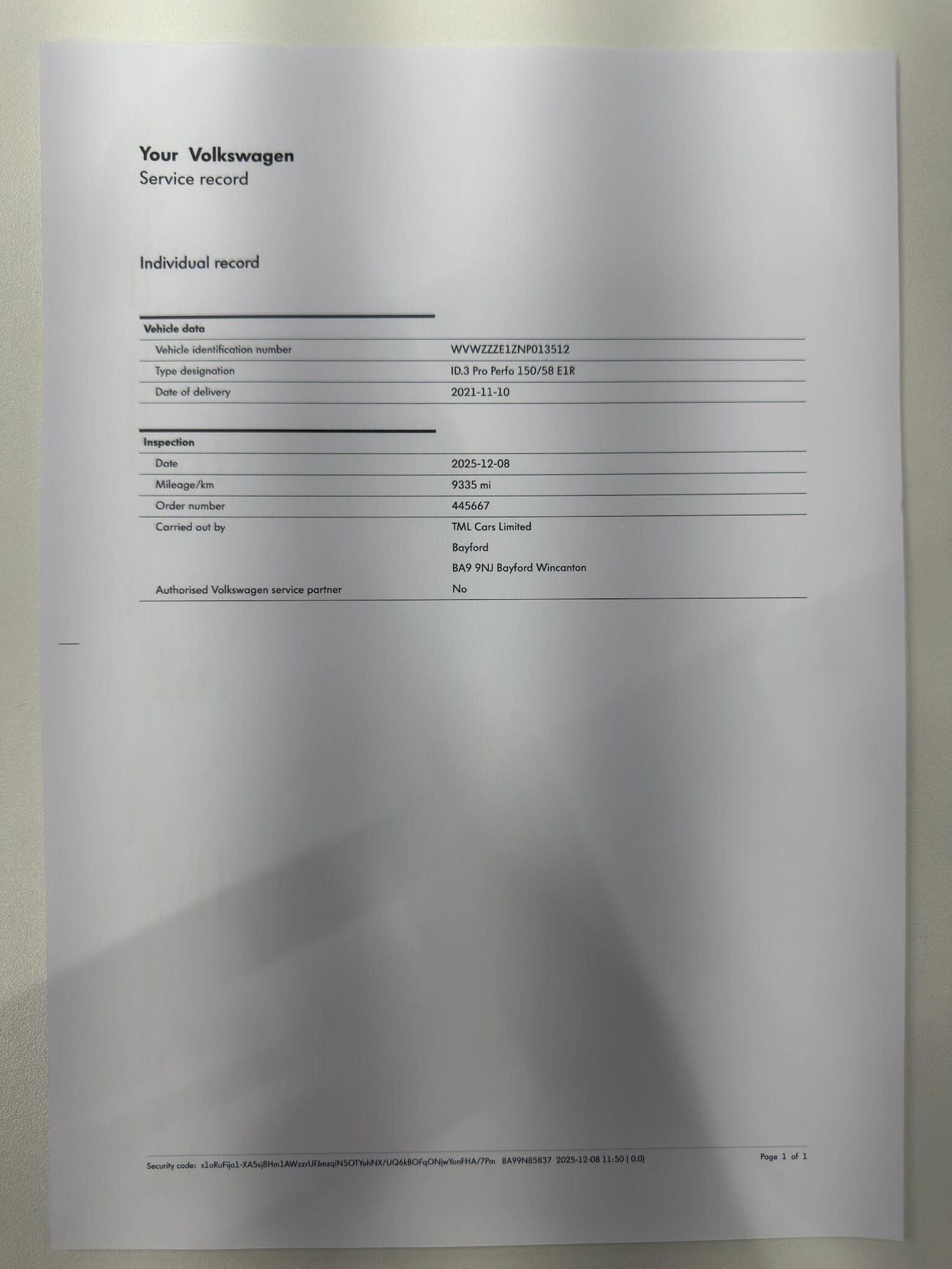 Used Volkswagen ID.3 2021 for sale - 76791539: Photo 43