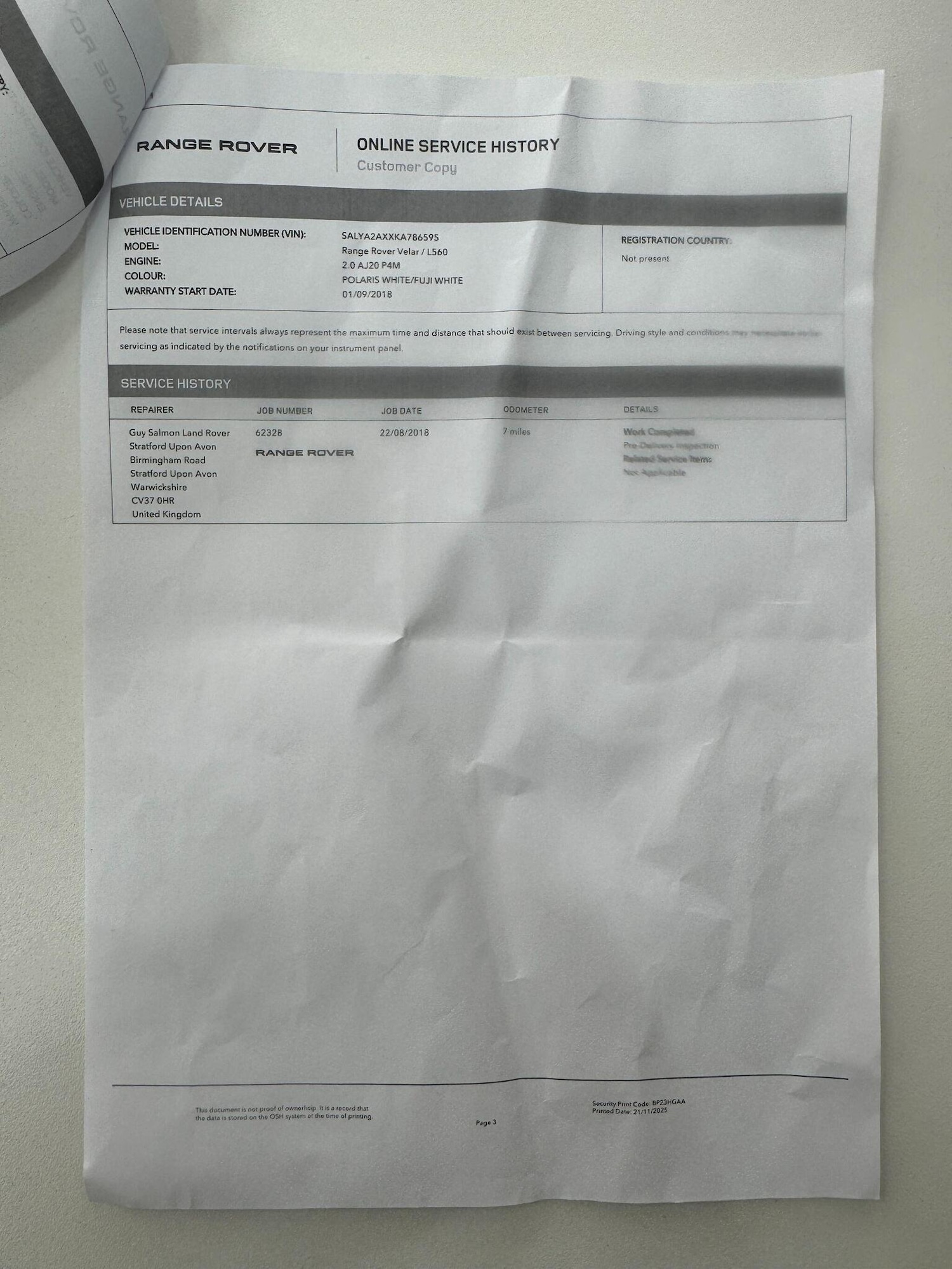 Used Land Rover Range Rover Velar 2018 for sale - 76968569: Photo 42