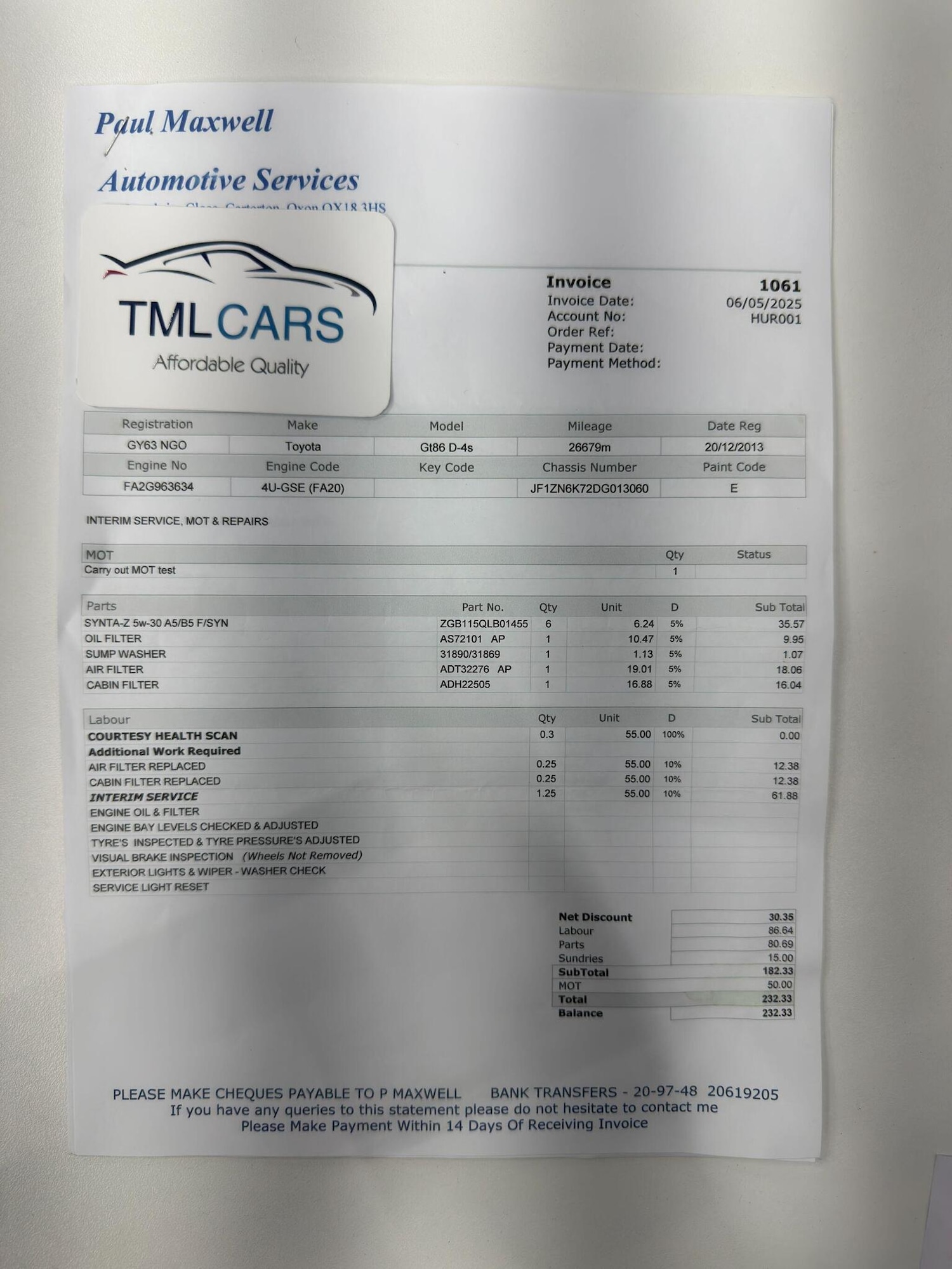 Used Toyota GT86 2013 for sale - 76554014: Photo 50