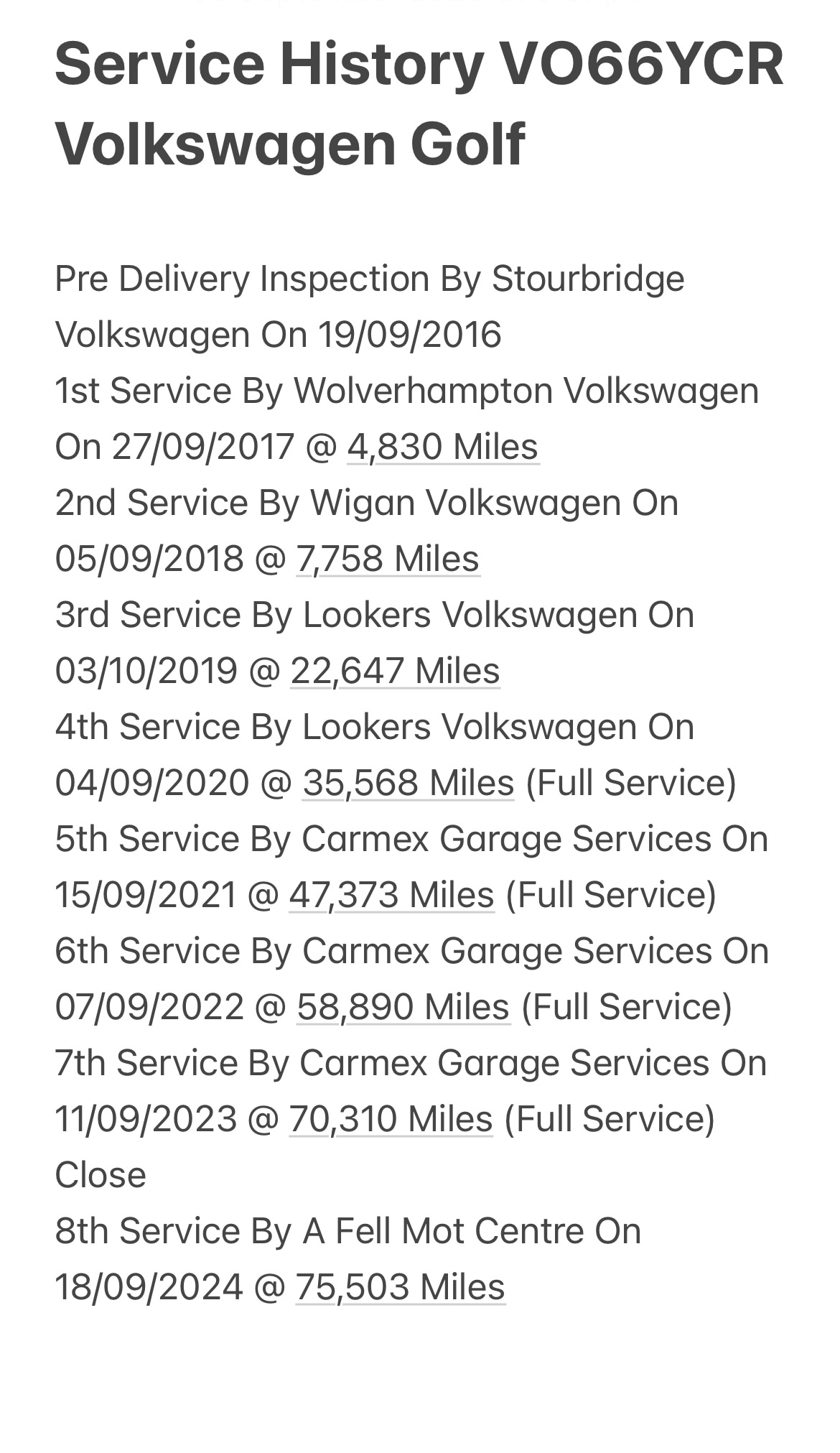 Used Volkswagen Golf 2016 for sale - 76120443: Photo 20