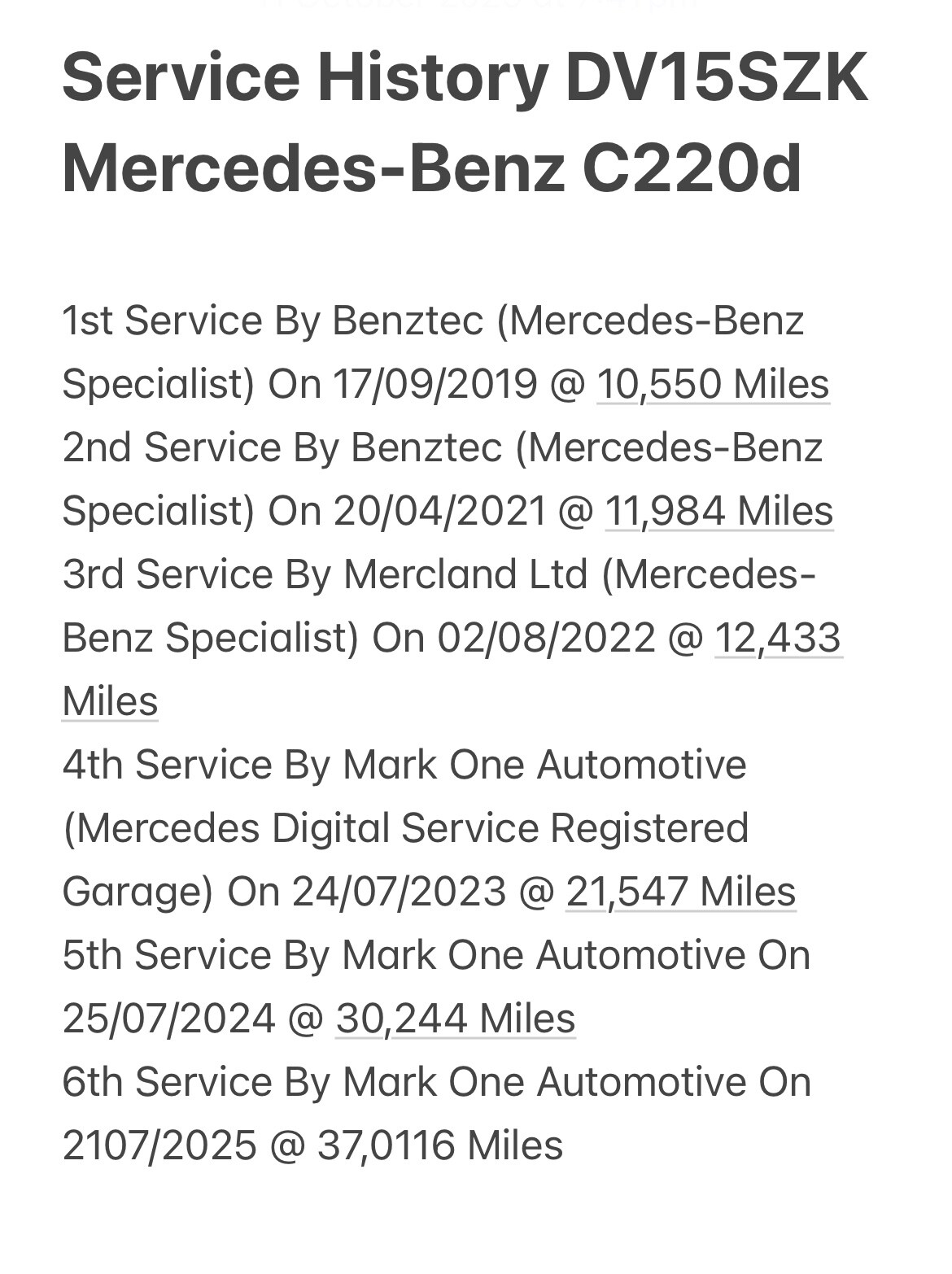 Used Mercedes-Benz C Class 2015 for sale - 76313370: Photo 19