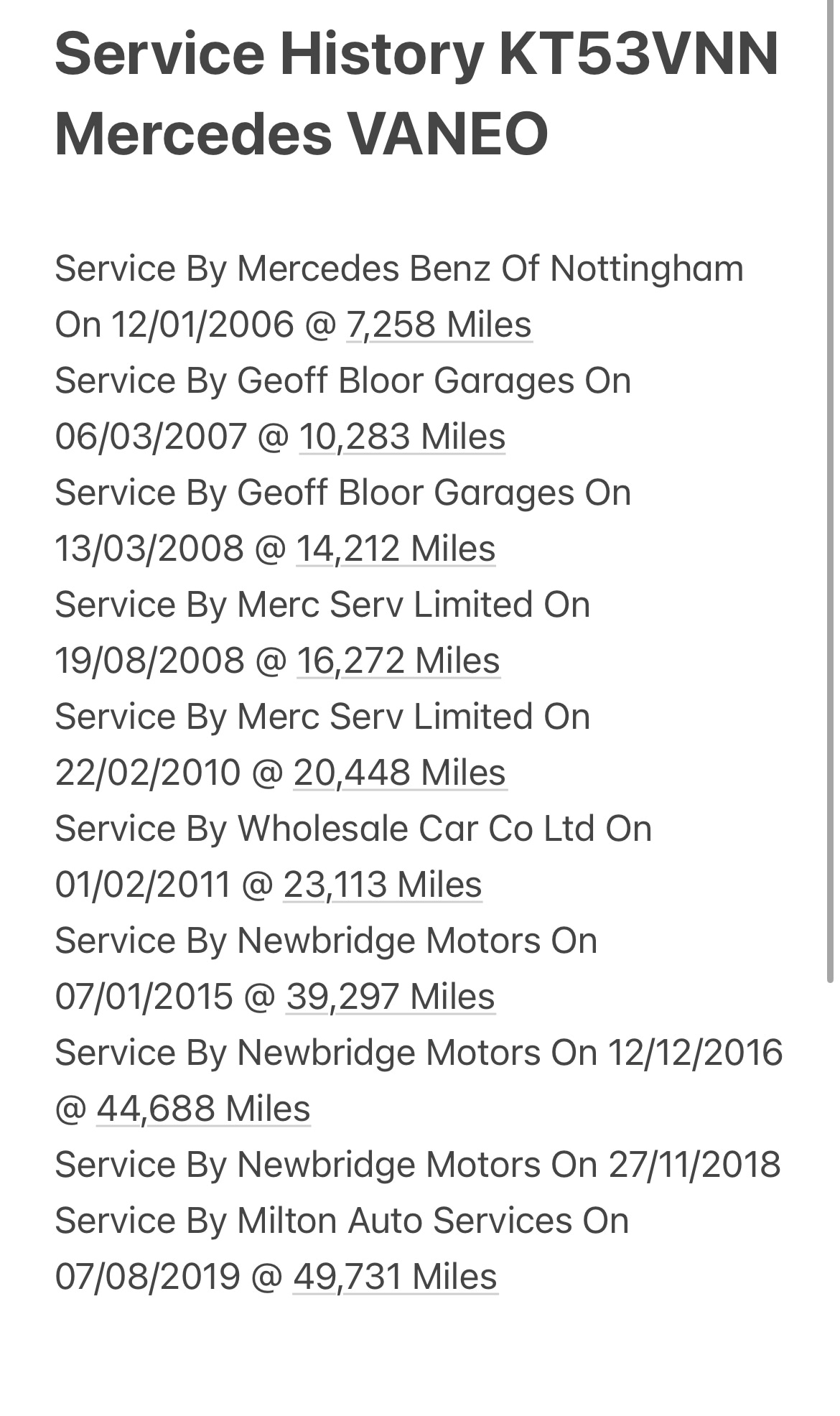 Used Mercedes-Benz Vaneo 2003 for sale - 75945573: Photo 20