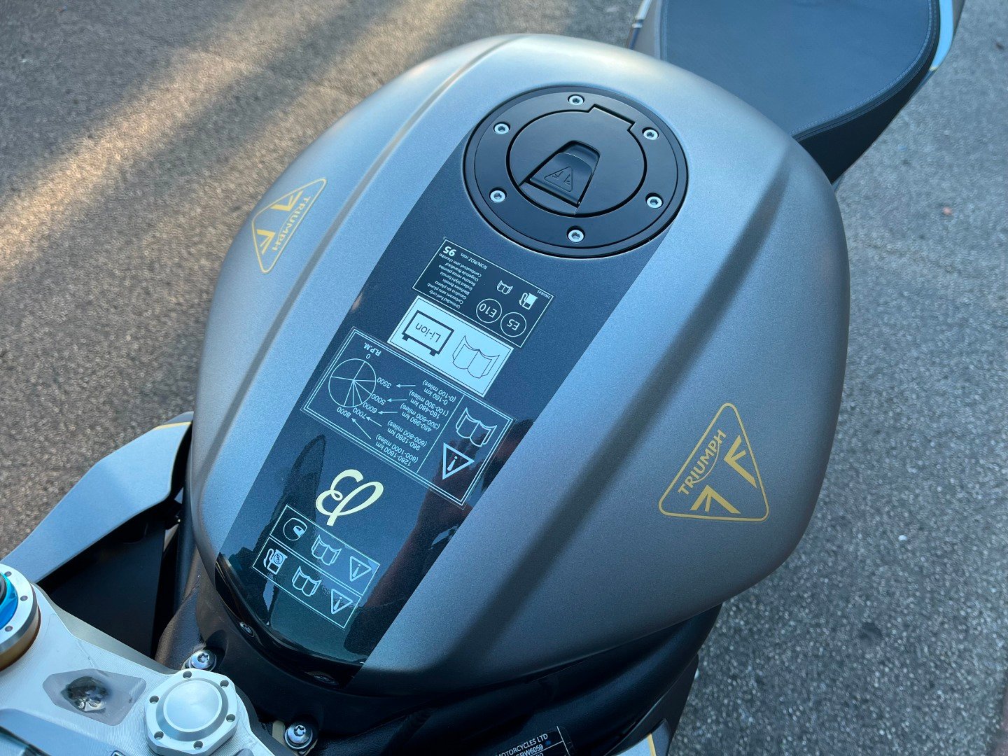 Triumph SPEED TRIPLE 1200 RR BREITLING EDITION