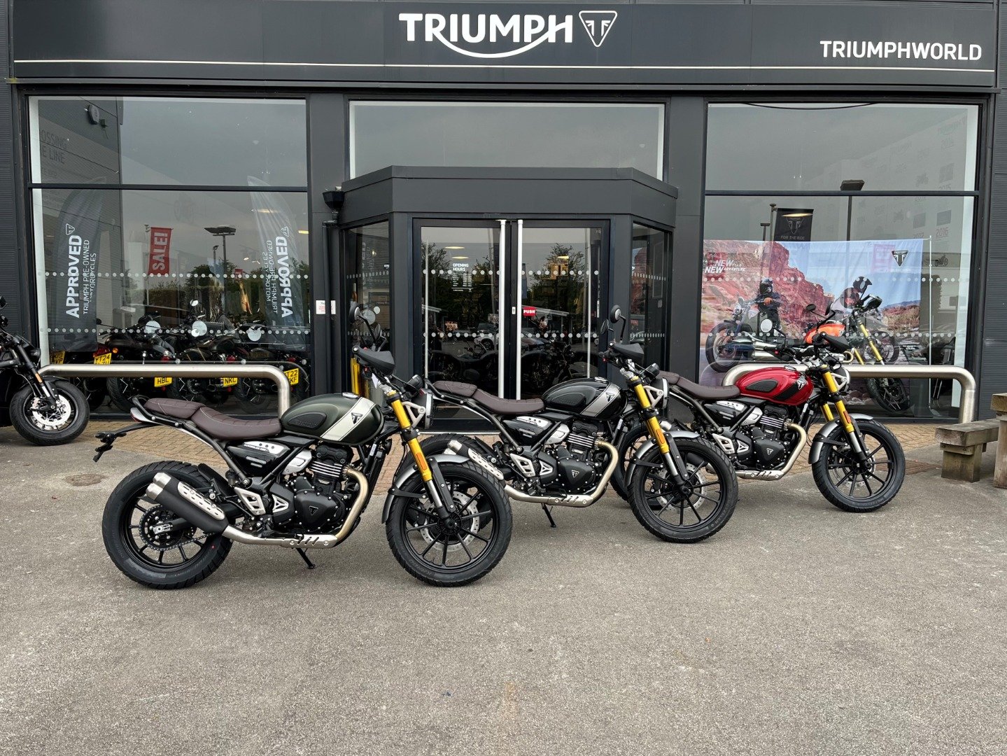 Triumph SCRAMBLER 400 X