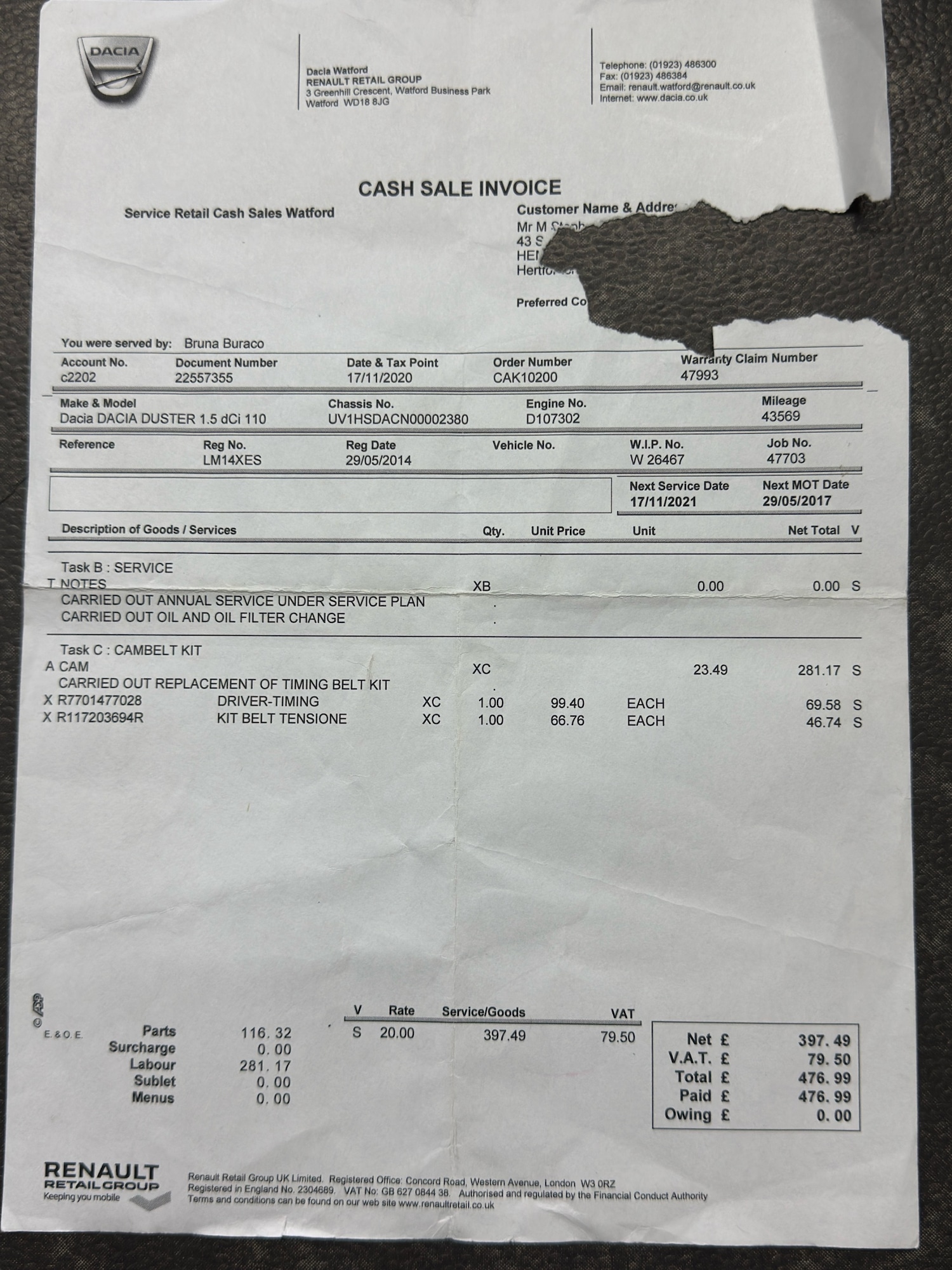 Used Dacia Duster 2014 for sale - 77689558: Photo 5