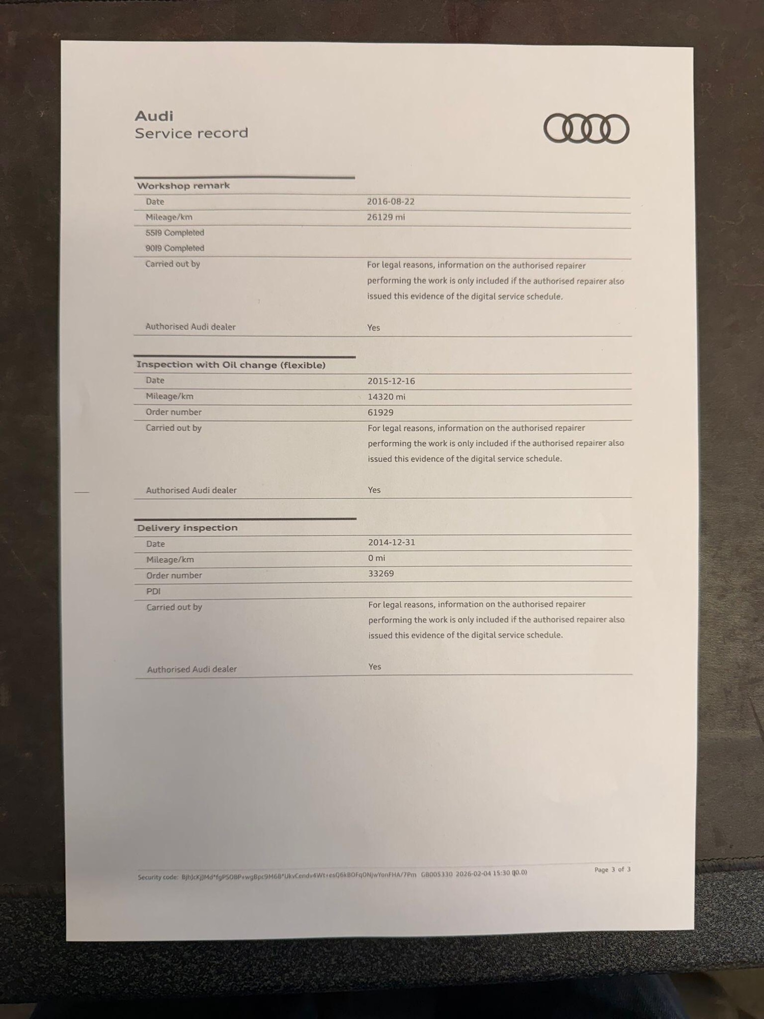 Used Audi TT 2015 for sale - 77440897: Photo 31