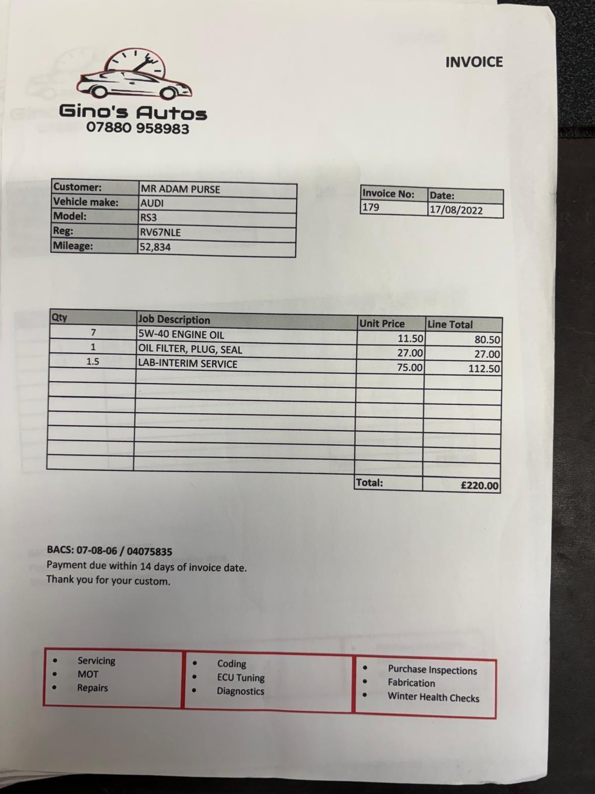 Used Audi RS3 2017 for sale - 77359160: Photo 29