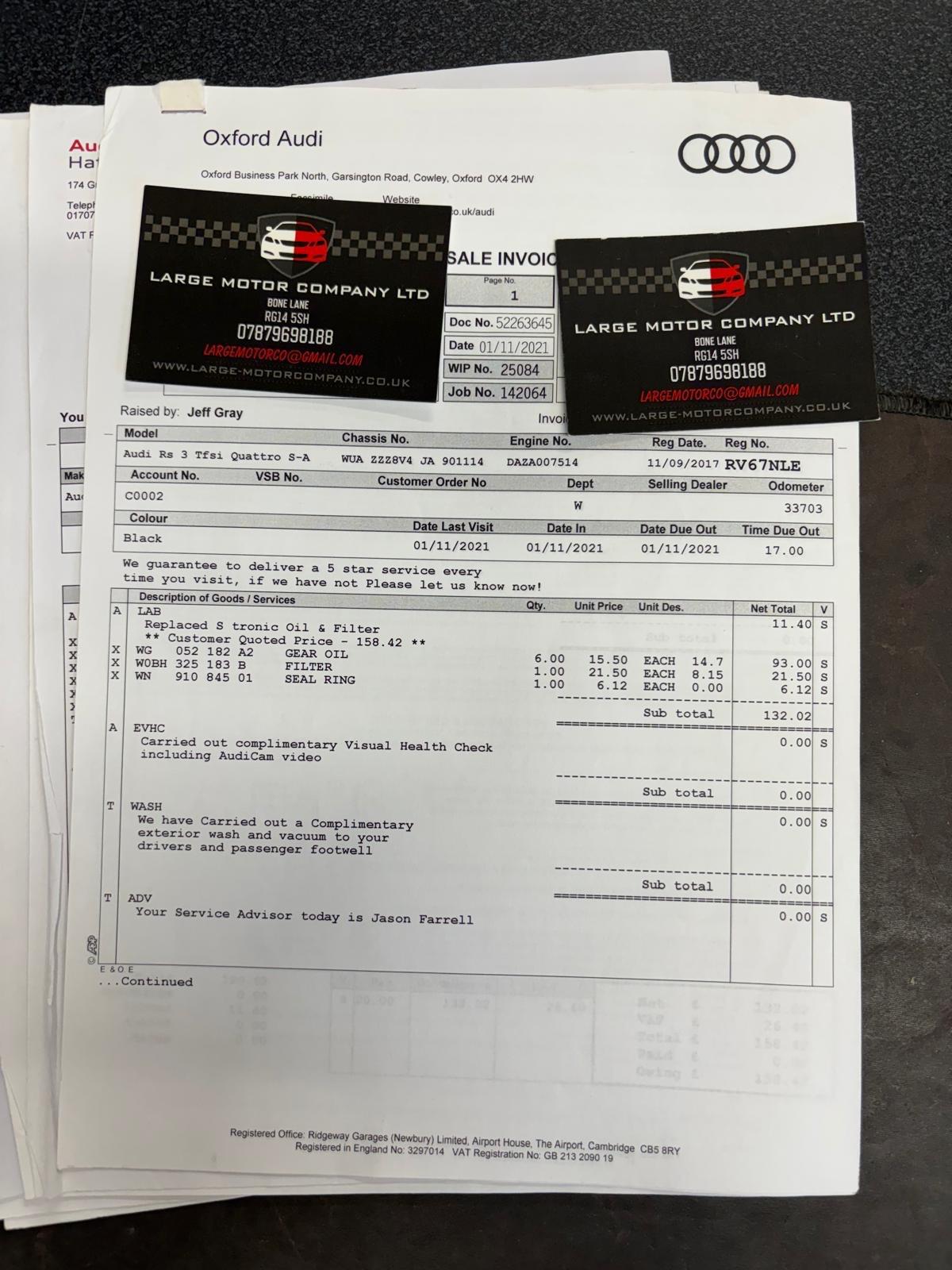 Used Audi RS3 2017 for sale - 77359160: Photo 33