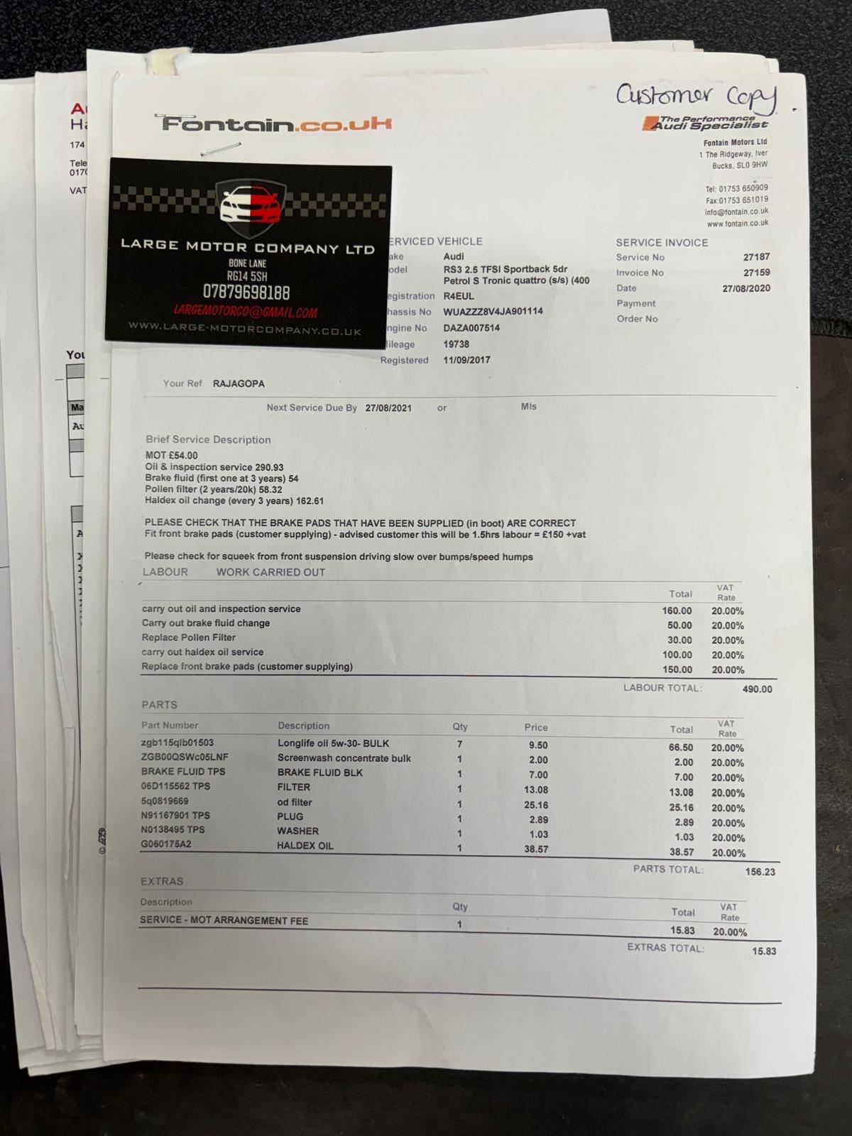 Used Audi RS3 2017 for sale - 77359160: Photo 35