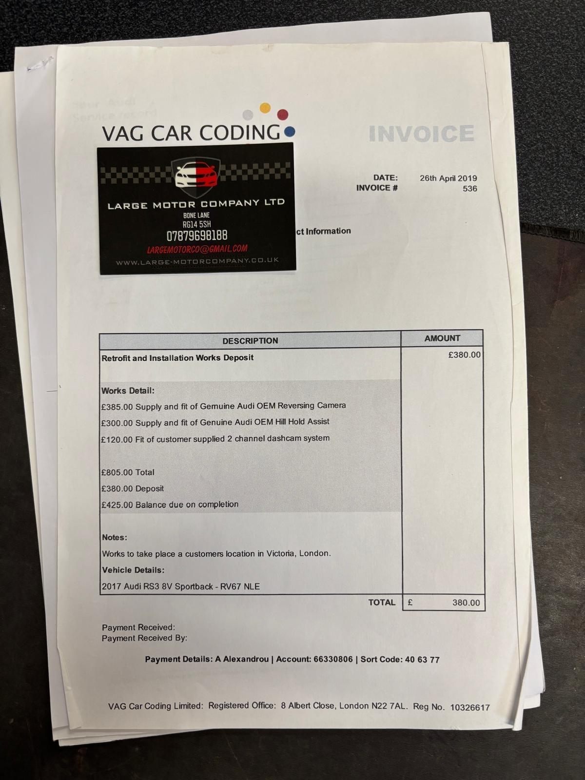 Used Audi RS3 2017 for sale - 77359160: Photo 37