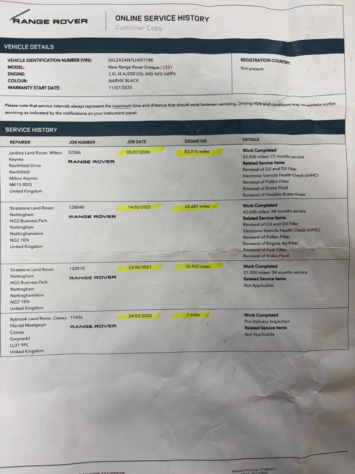 Used Land Rover Range Rover Evoque 2020 for sale - 77646508: Photo 26