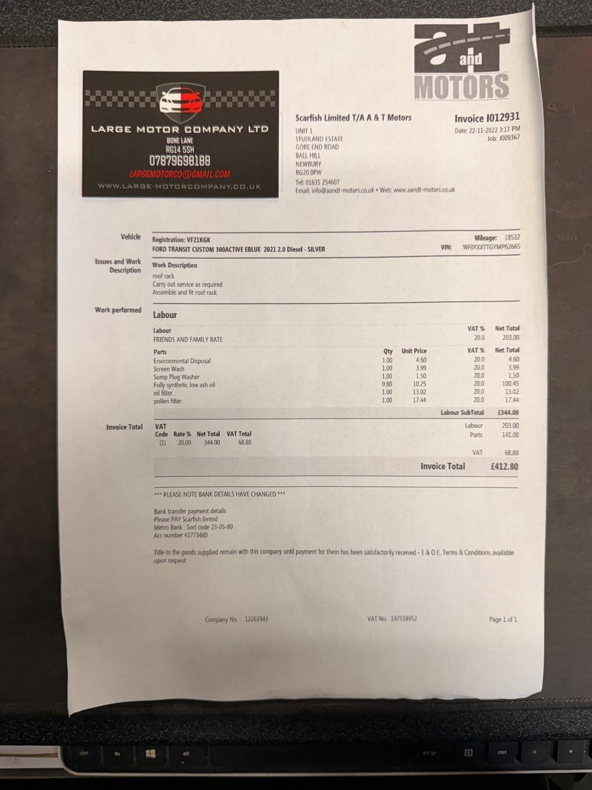 Used Ford Transit Custom for sale - 76996320: Photo 39