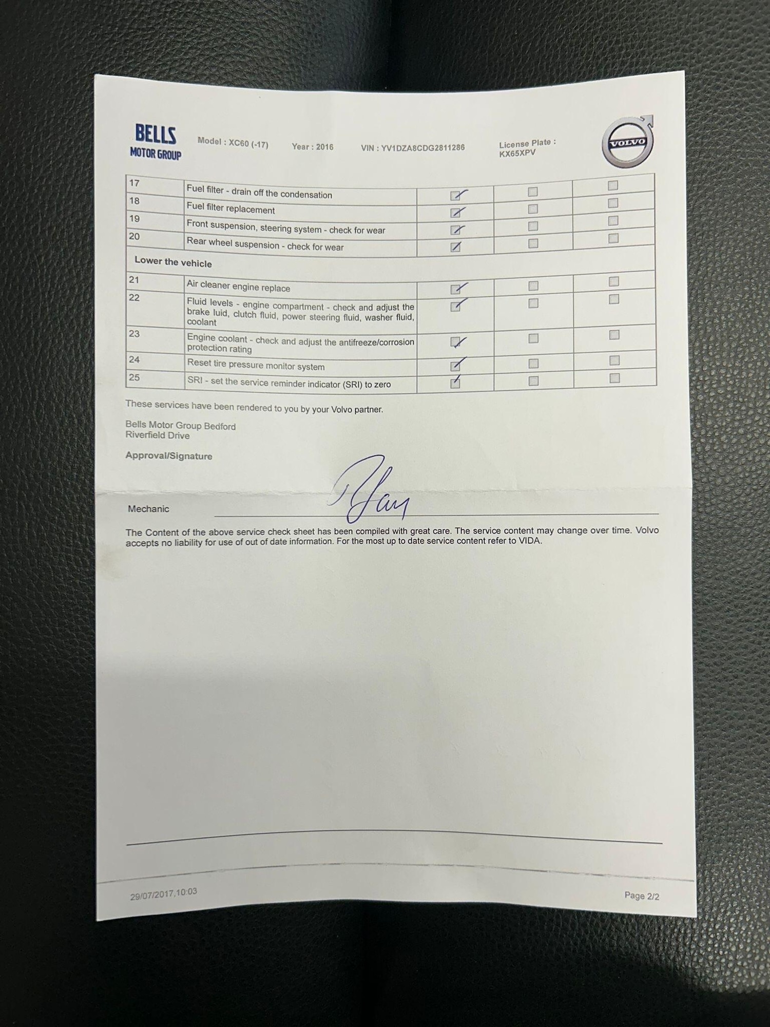 Used Volvo XC60 2015 for sale - 76987826: Photo 30