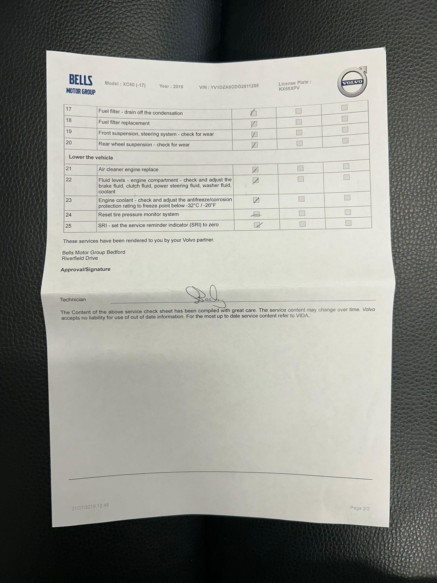 Used Volvo XC60 2015 for sale - 76987826: Photo 45