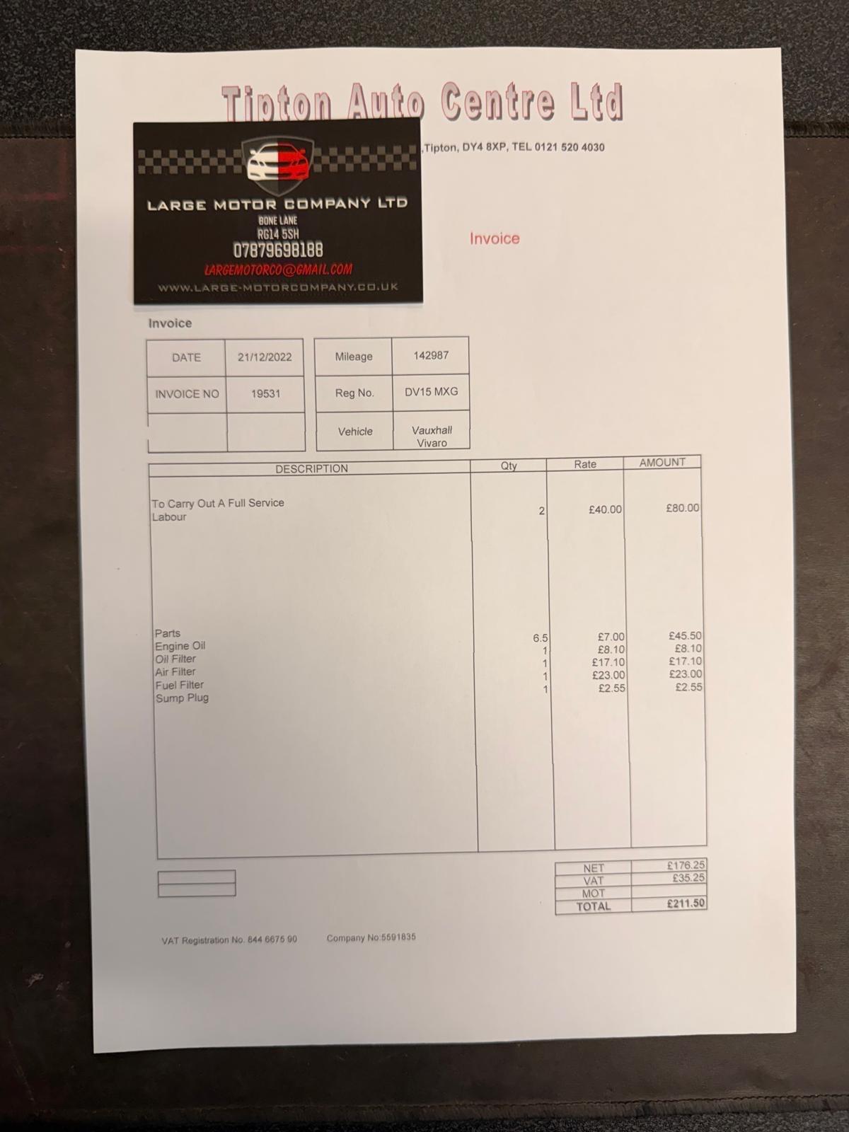 Used Vauxhall Vivaro 2015 for sale - 77478755: Photo 29