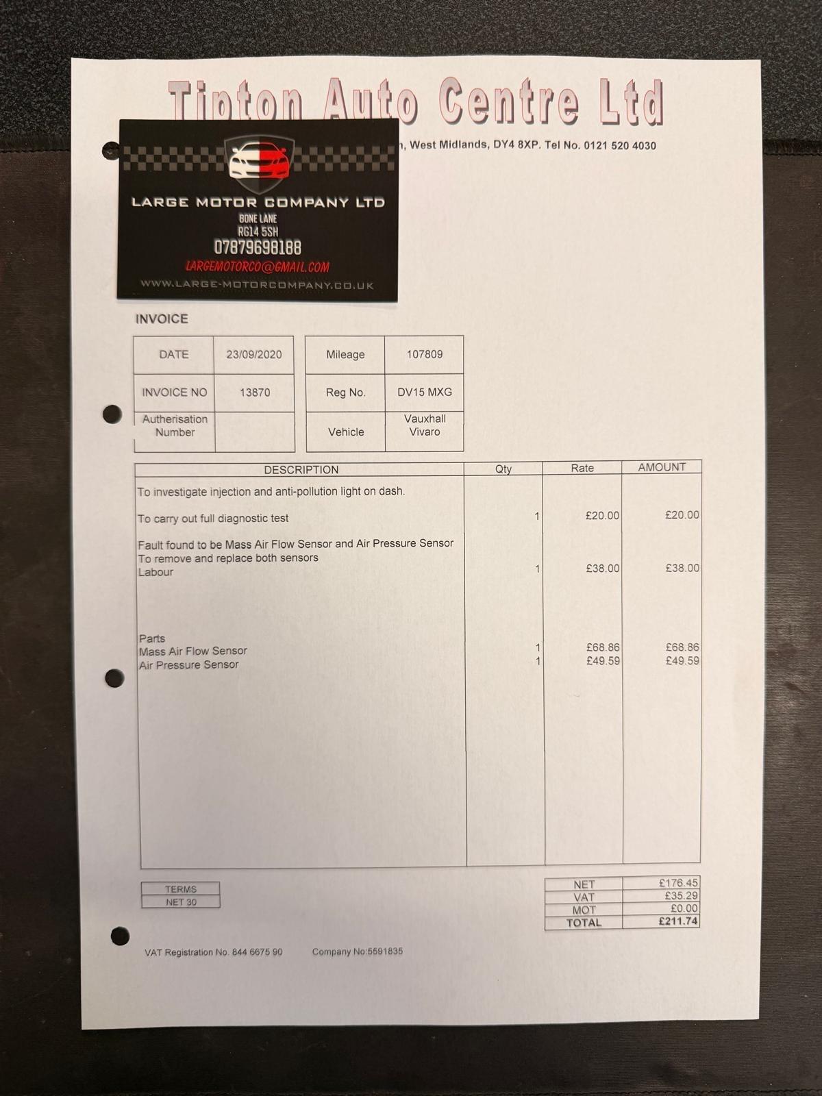 Used Vauxhall Vivaro 2015 for sale - 77478755: Photo 30