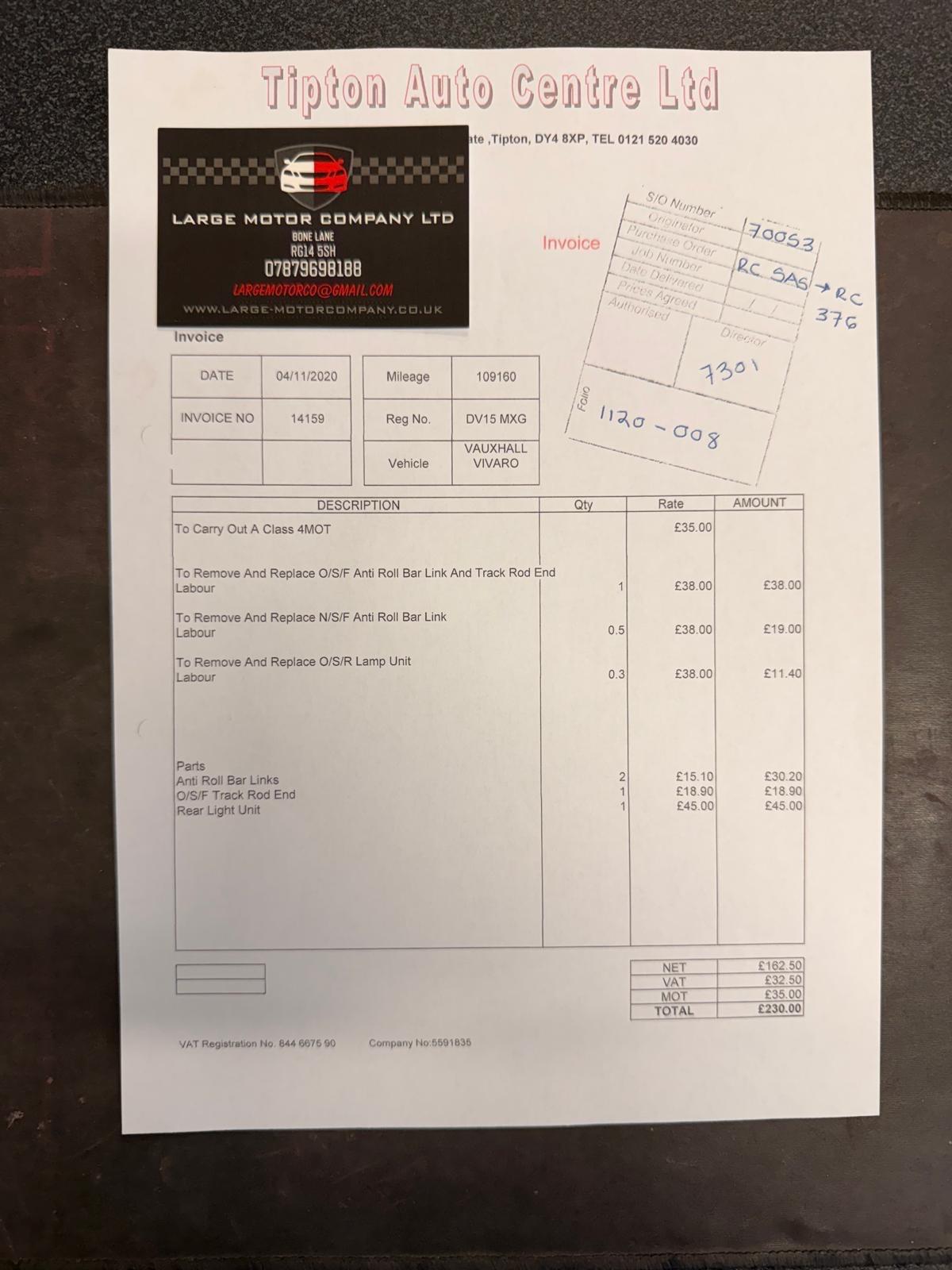 Used Vauxhall Vivaro 2015 for sale - 77478755: Photo 31