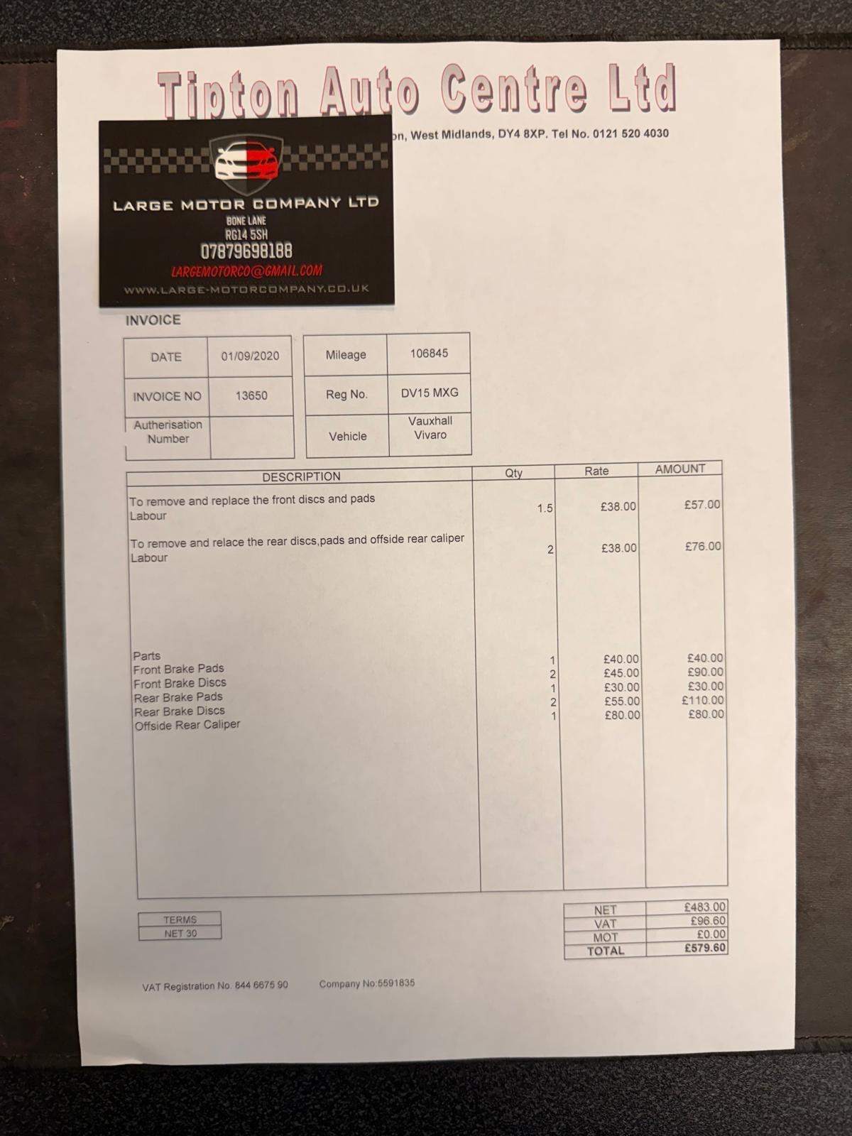 Used Vauxhall Vivaro 2015 for sale - 77478755: Photo 33