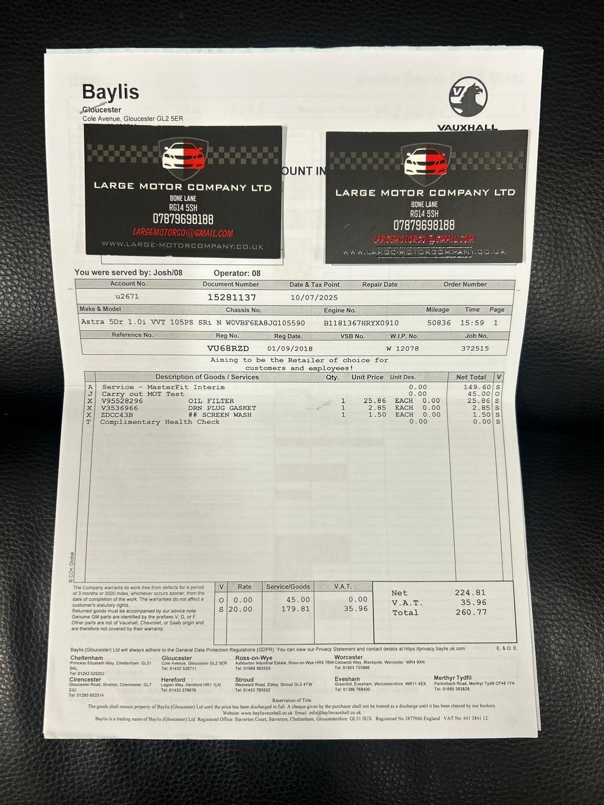 Used Vauxhall Astra 2018 for sale - 76995378: Photo 23