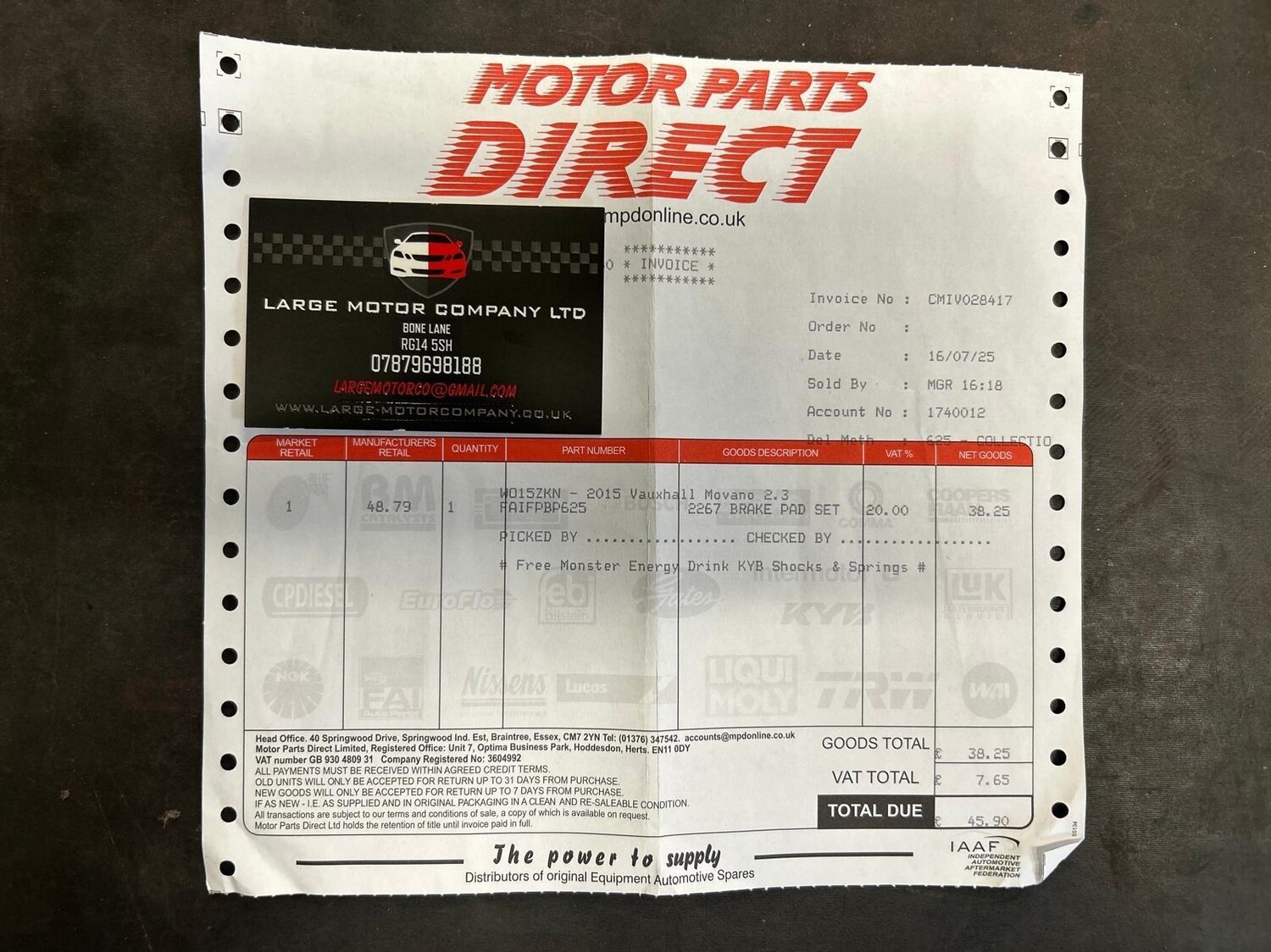 Used Vauxhall Movano 2015 for sale - 76167055: Photo 74