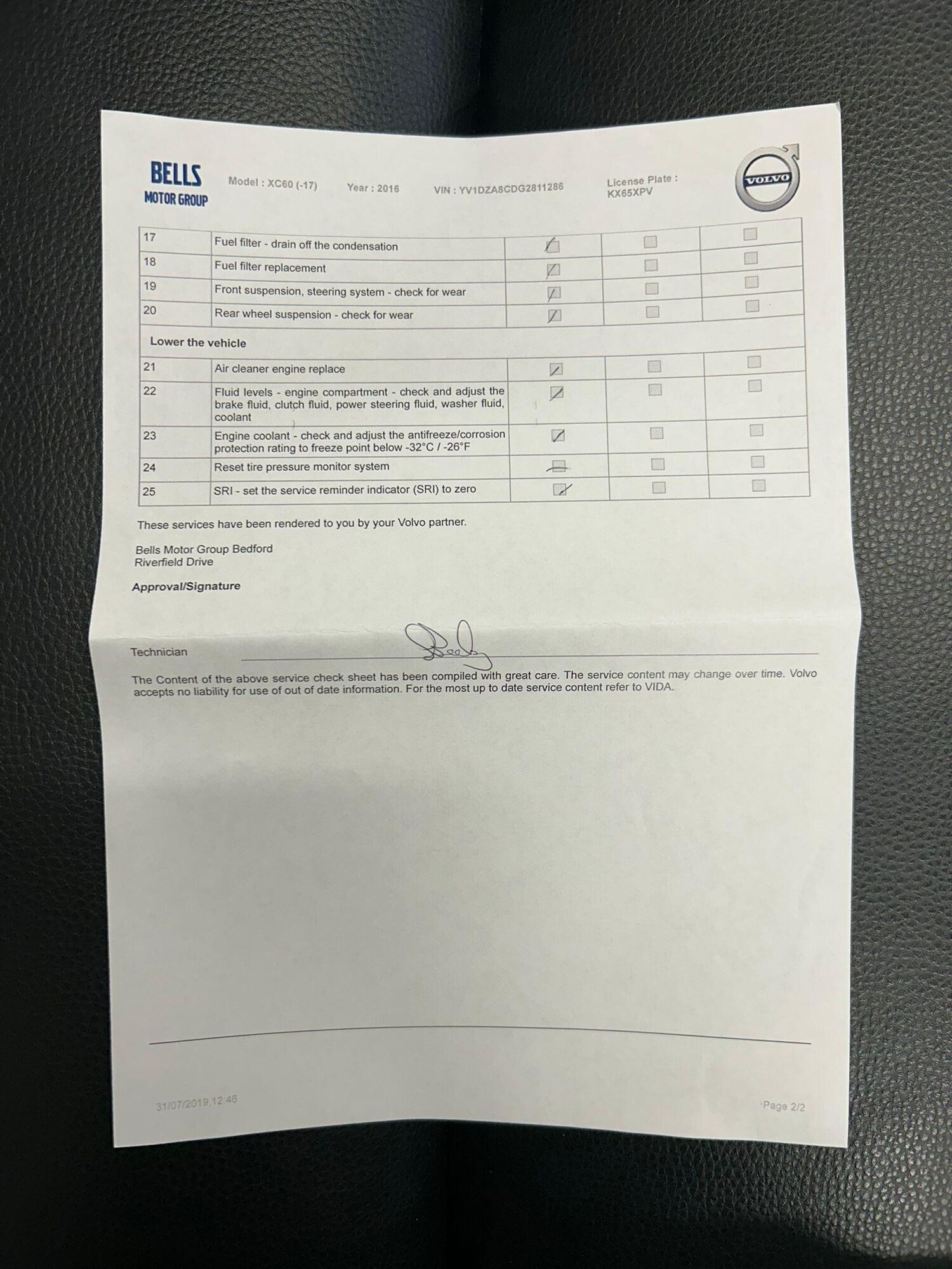 Used Volvo XC60 2015 for sale - 76001276: Photo 45