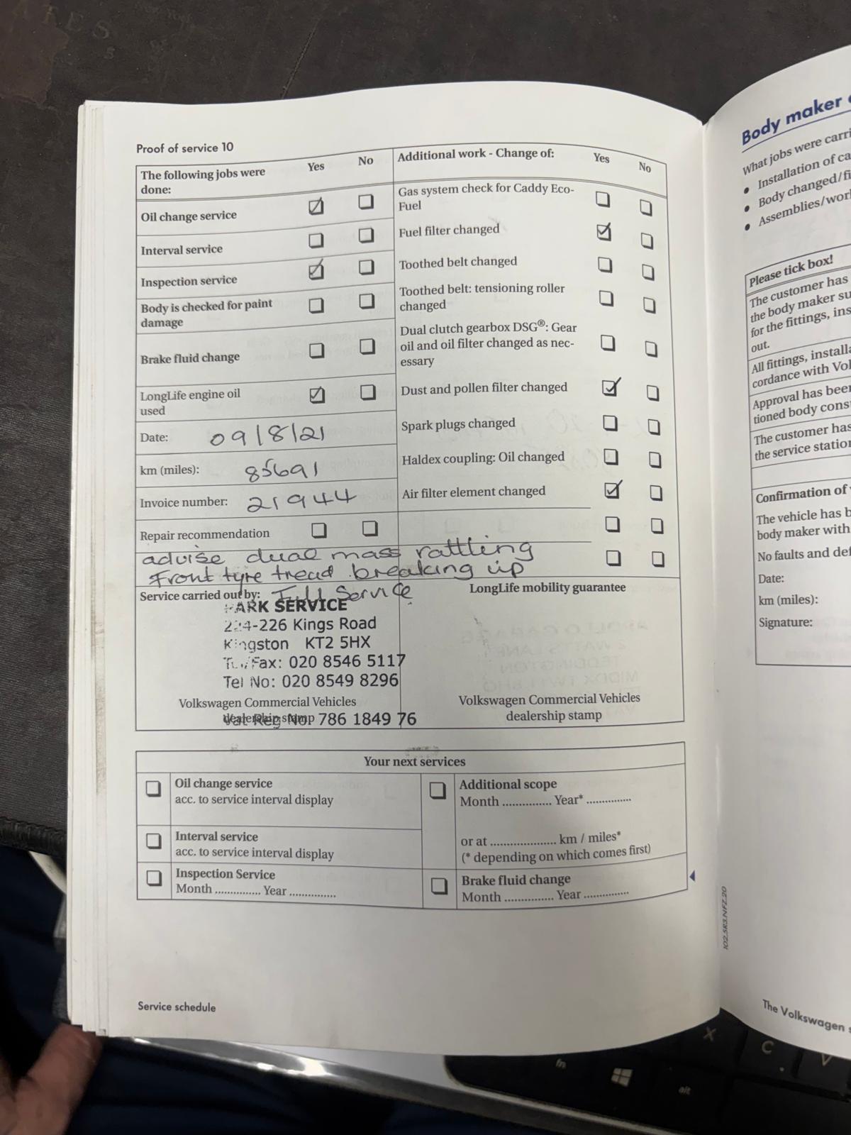 Used Volkswagen Transporter Shuttle 2010 for sale - 78220321: Photo 46