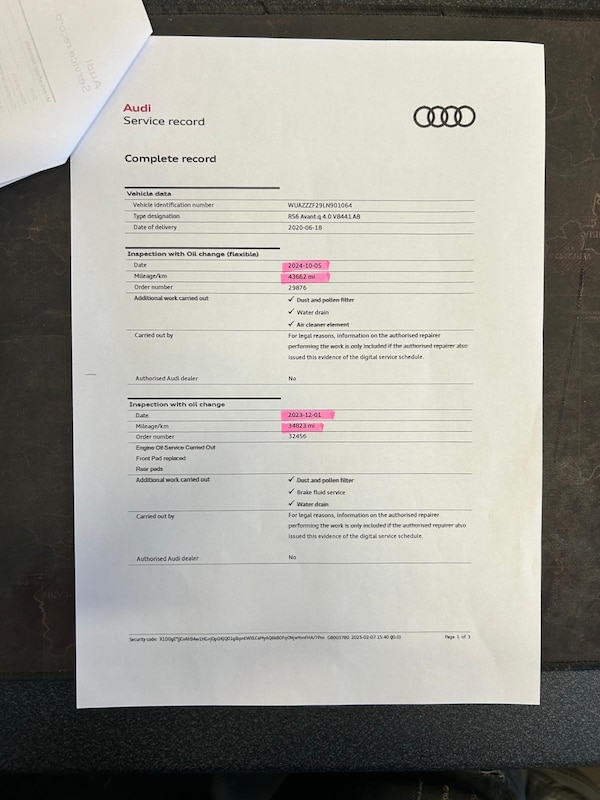 Used Audi RS6 Avant 2020 for sale - 74395451: Photo 48