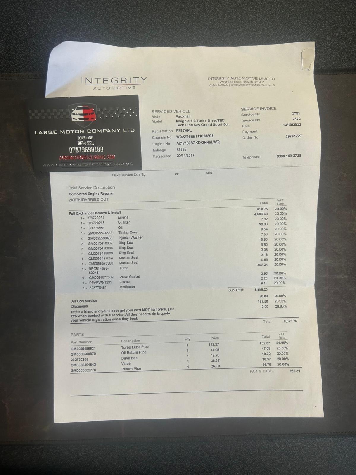 Used Vauxhall Insignia 2017 for sale - 77784335: Photo 24