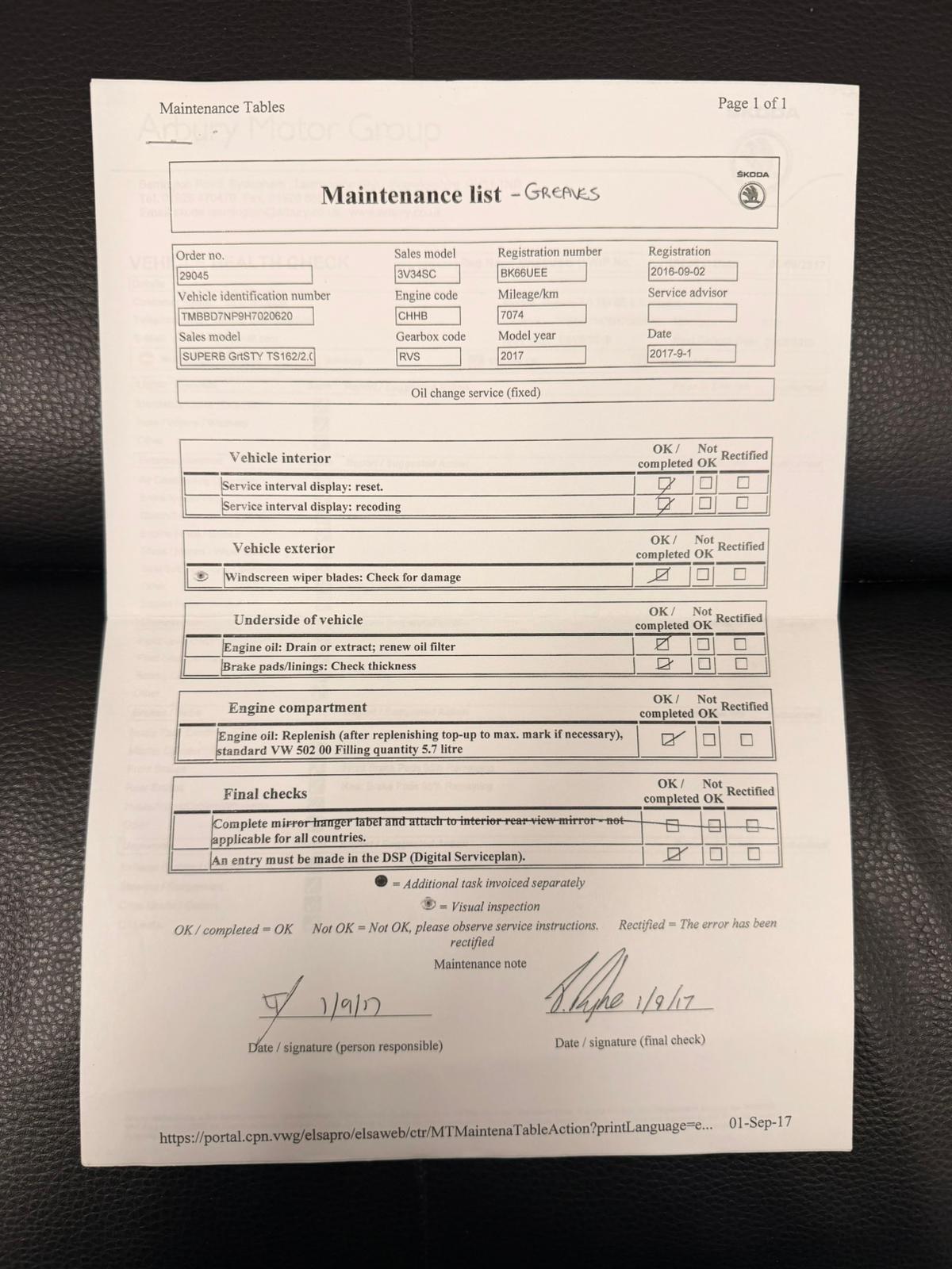 Used Skoda Superb 2016 for sale - 77632921: Photo 40