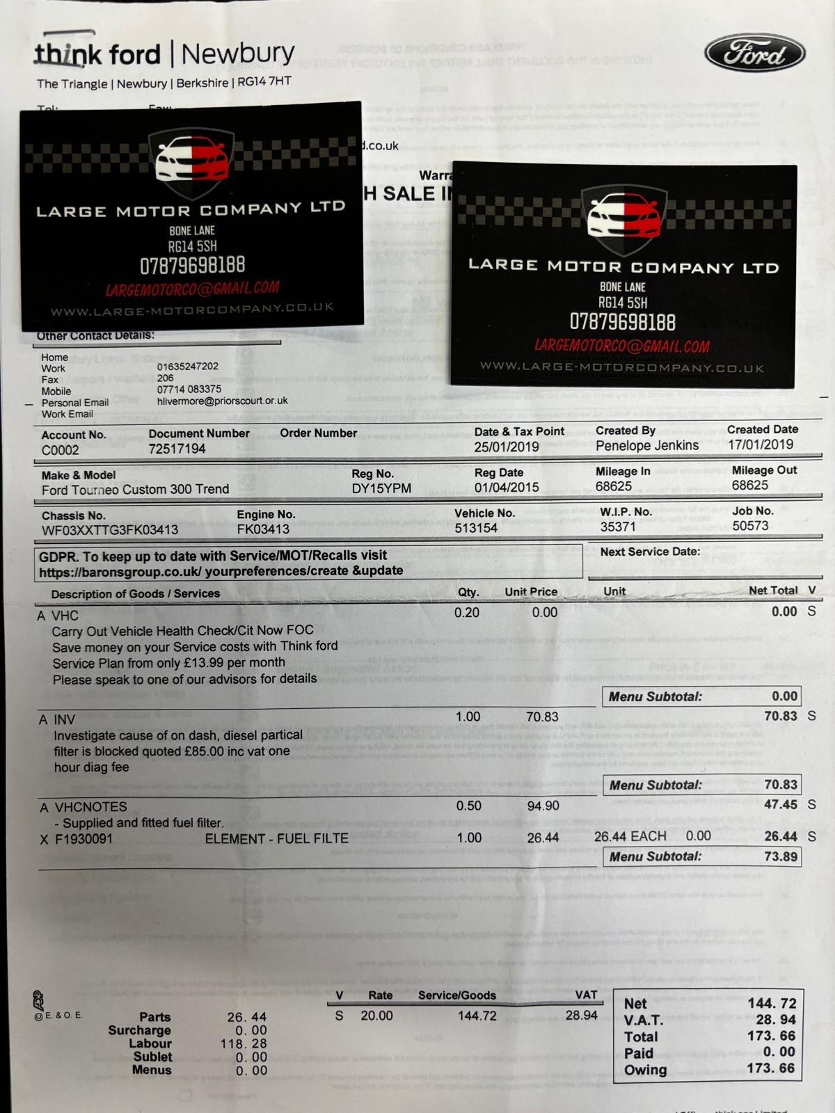 Used Ford Tourneo Custom 2015 for sale - 77469222: Photo 32