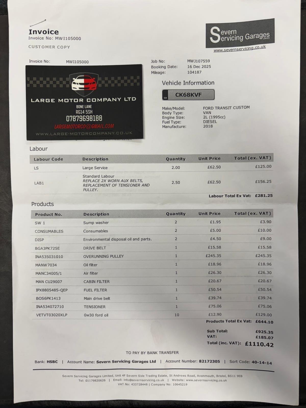 Used Ford Transit Custom 2018 for sale - 78033670: Photo 27