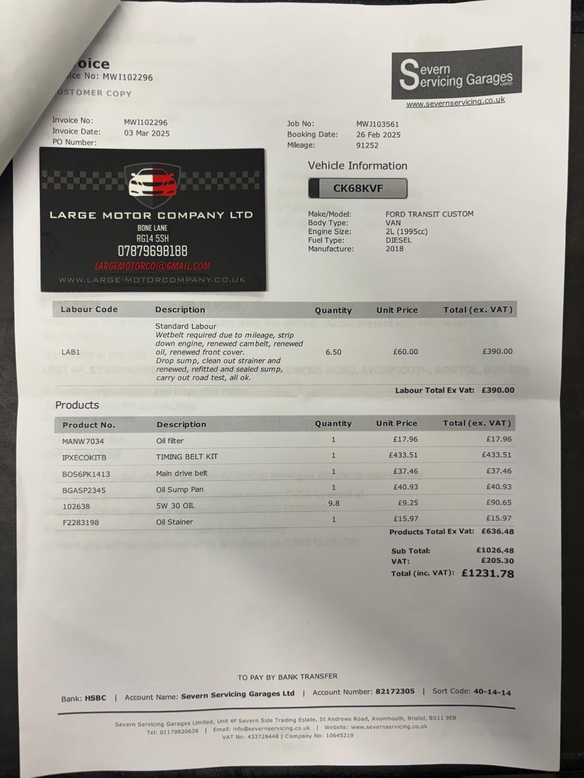 Used Ford Transit Custom 2018 for sale - 78033670: Photo 28