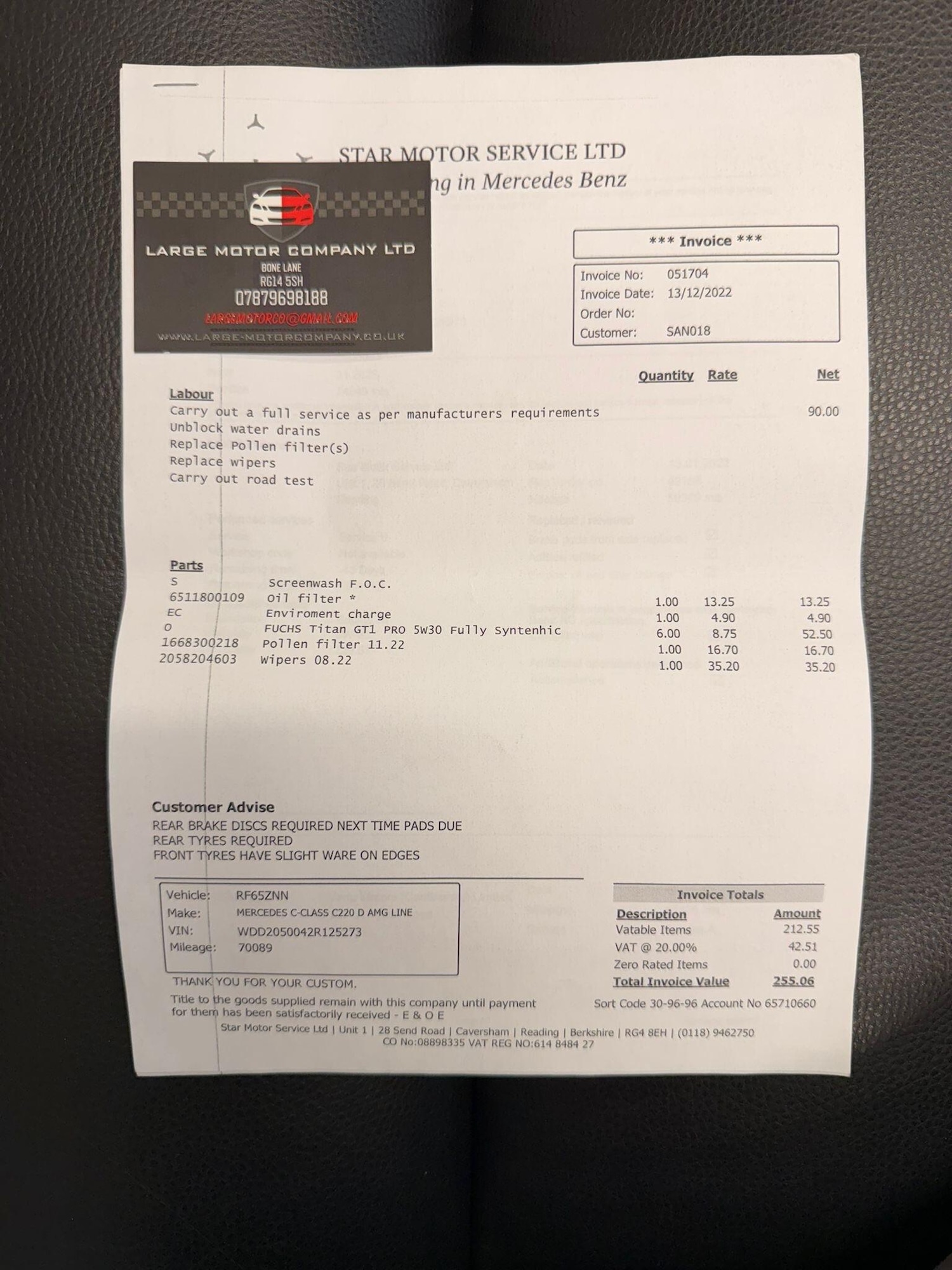 Used Mercedes-Benz C Class 2015 for sale - 76572868: Photo 34