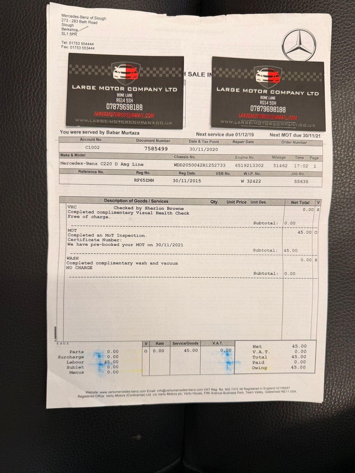 Used Mercedes-Benz C Class 2015 for sale - 76572868: Photo 39