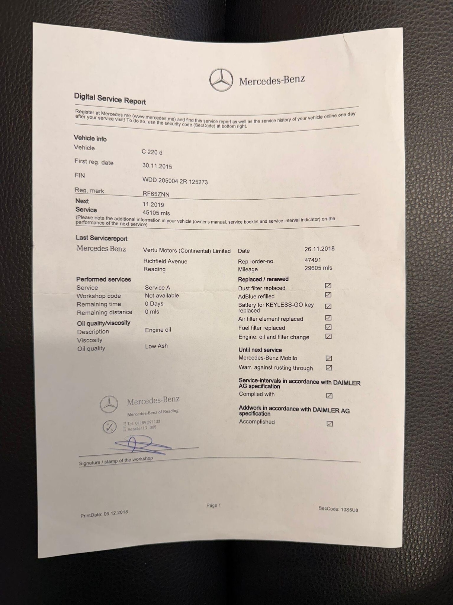 Used Mercedes-Benz C Class 2015 for sale - 76572868: Photo 50