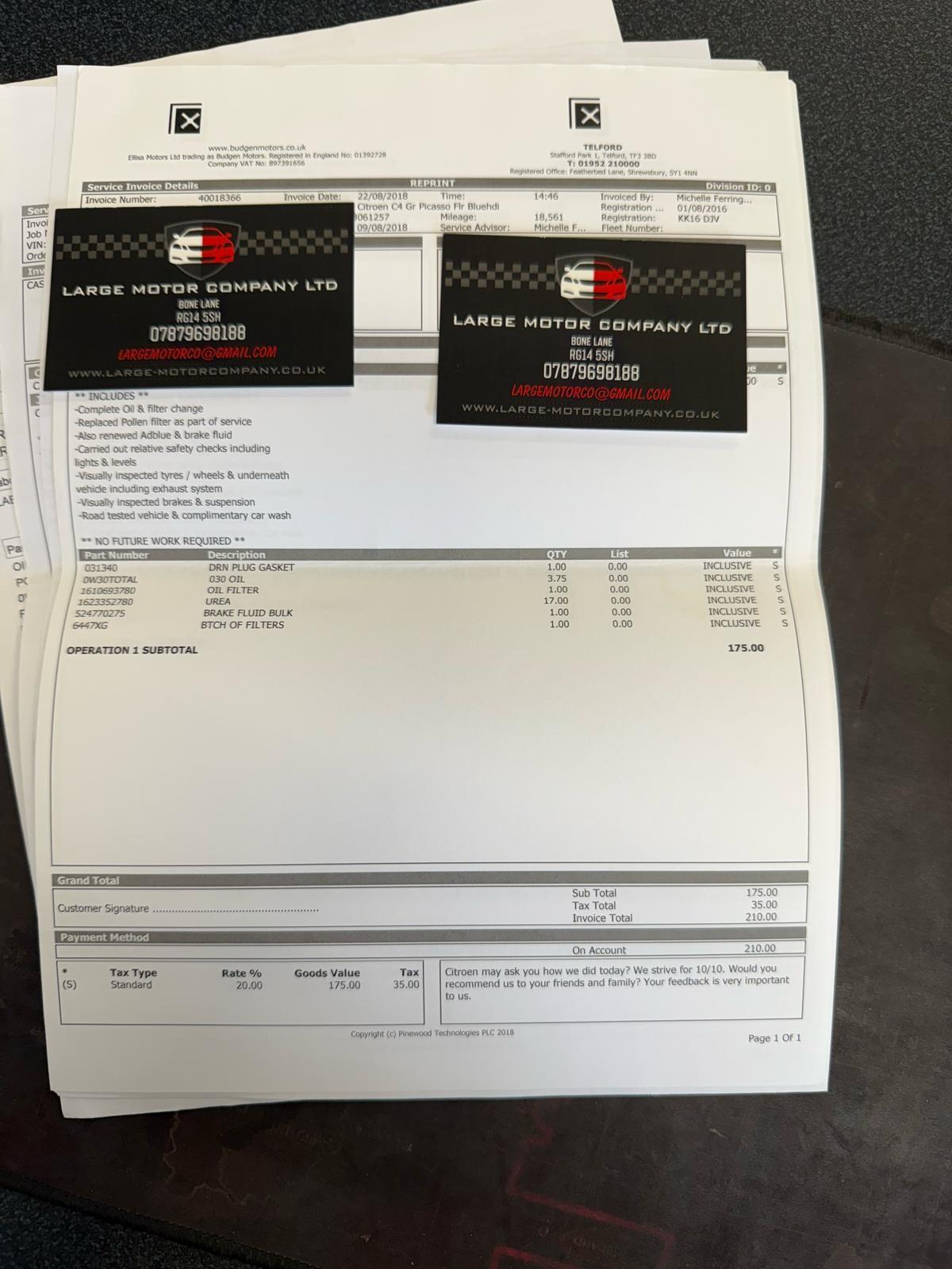 Used Citroen C4 Grand Picasso 2016 for sale - 76537988: Photo 39