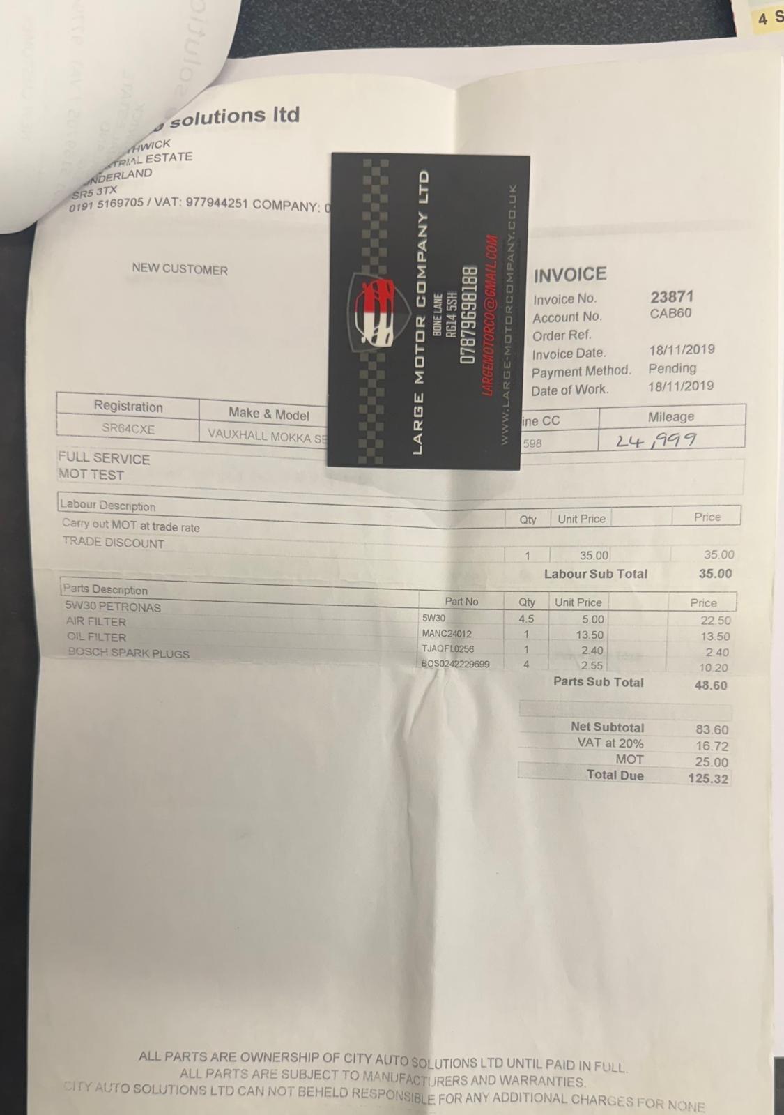 Used Vauxhall Mokka for sale - 77426063: Photo 25