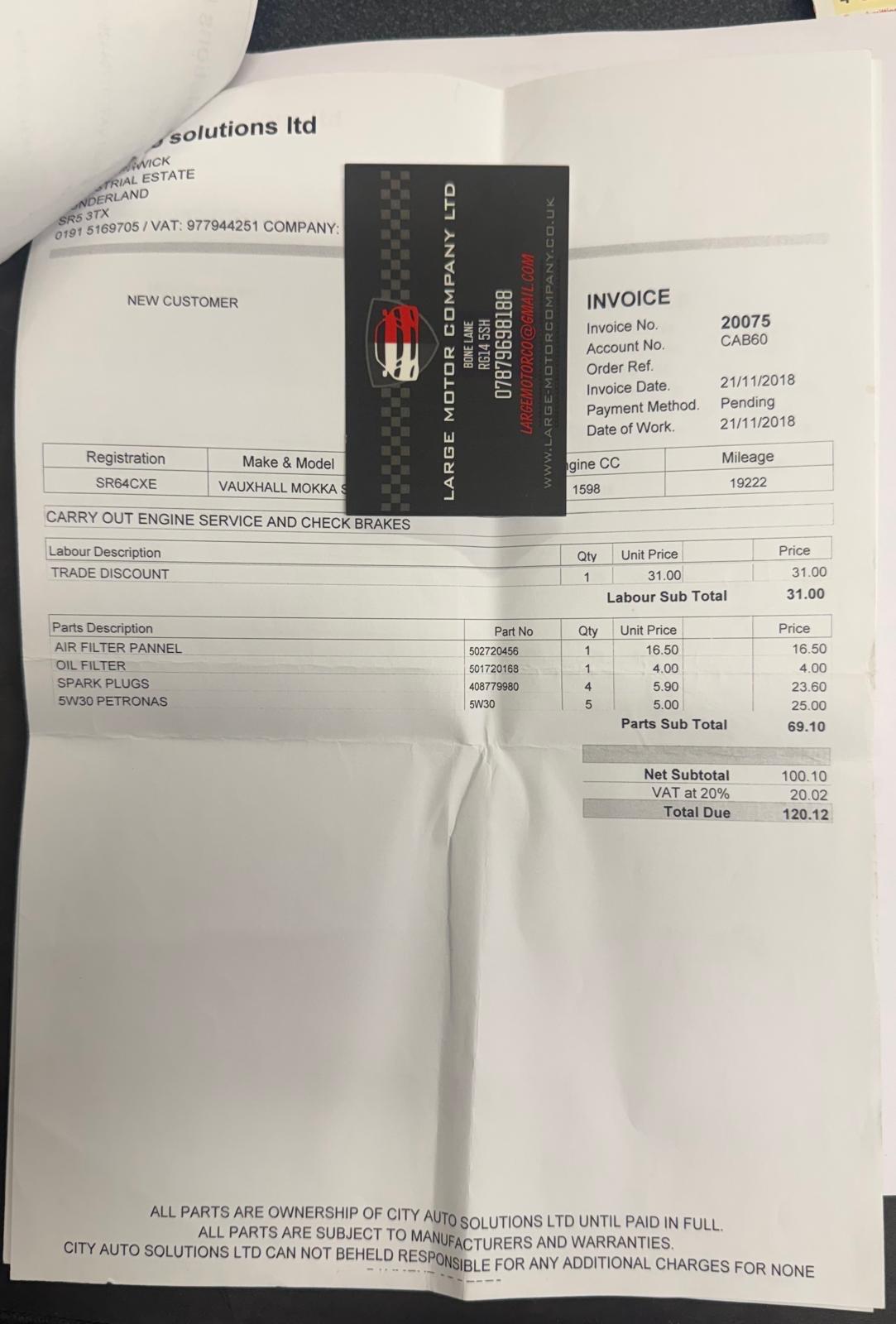 Used Vauxhall Mokka for sale - 77426063: Photo 26