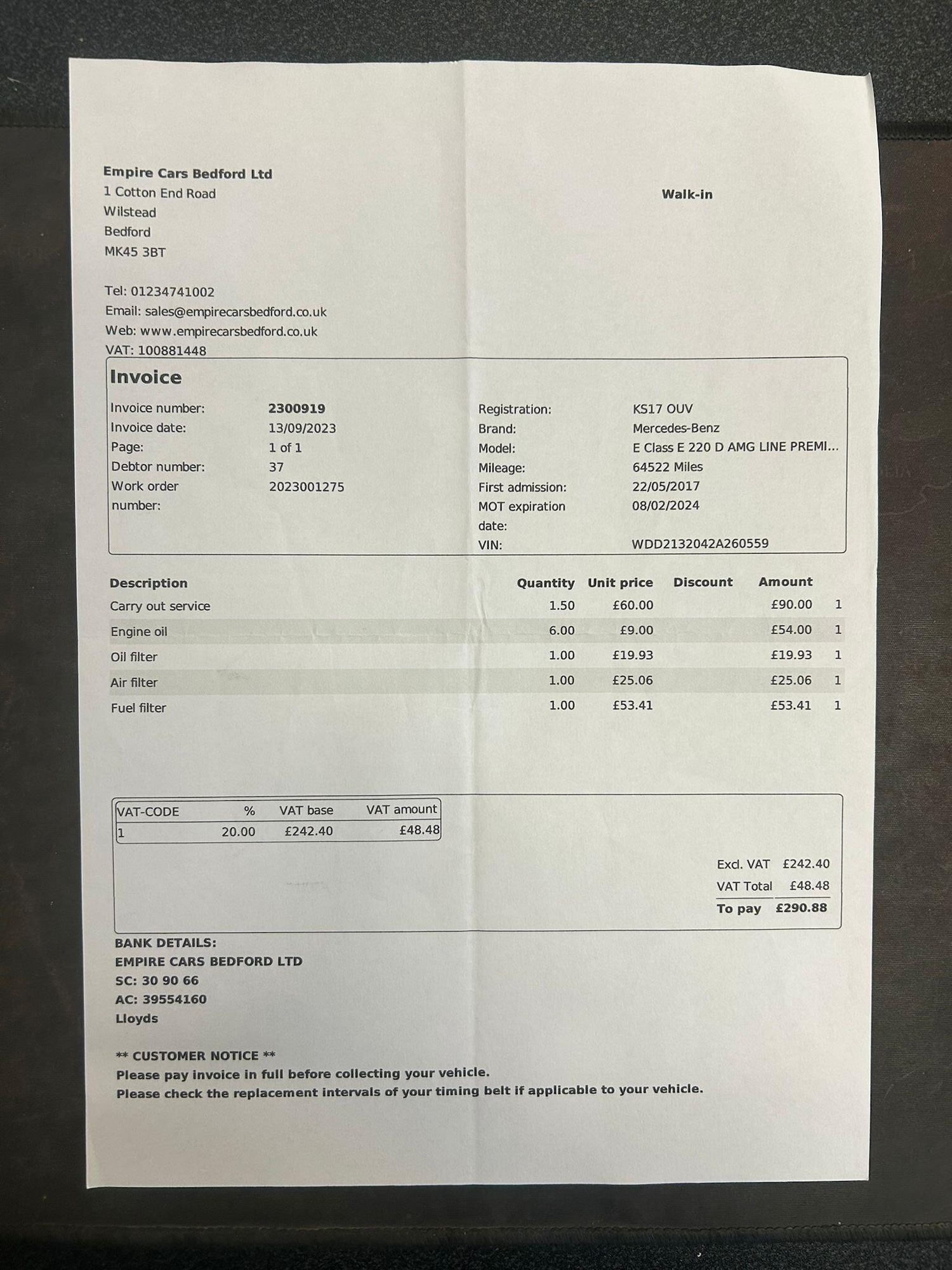 Used Mercedes-Benz E Class 2017 for sale - 76409623: Photo 39