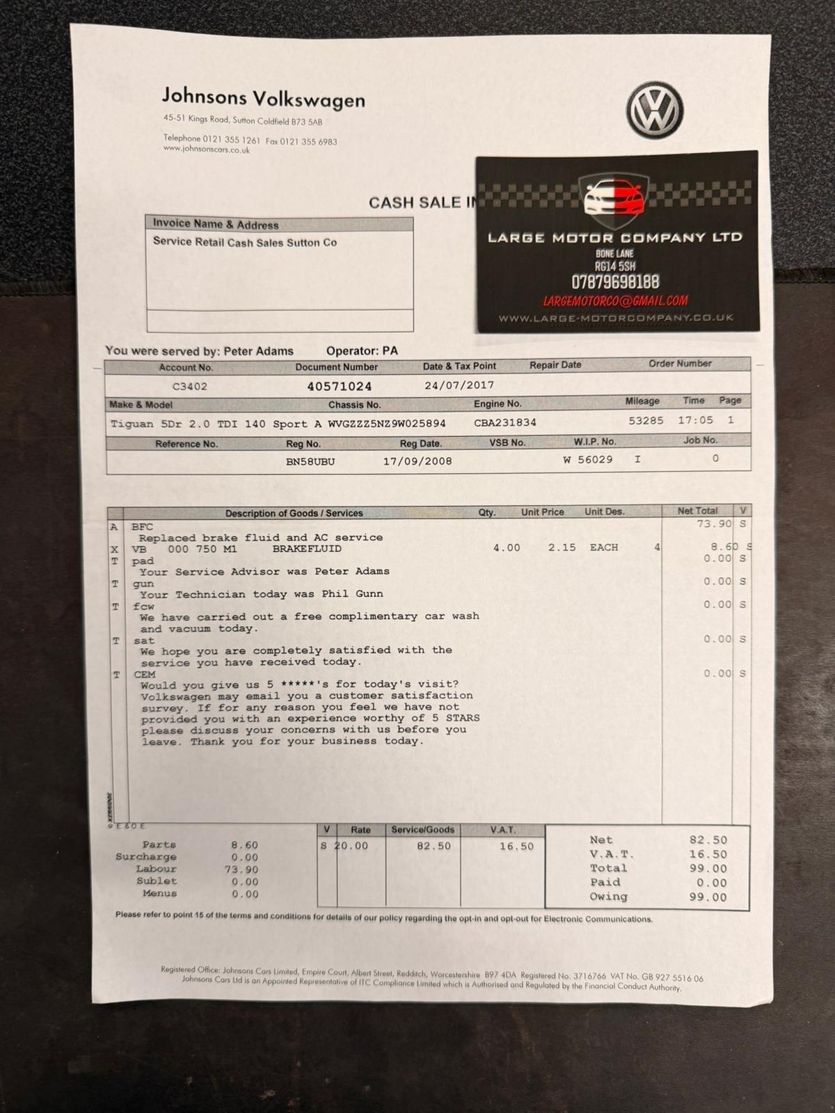 Used Volkswagen Tiguan 2008 for sale - 76759696: Photo 52