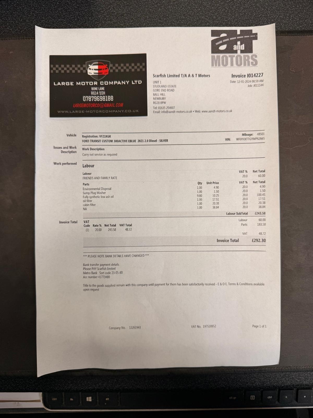 Used Ford Transit Custom 2021 for sale - 76573516: Photo 38