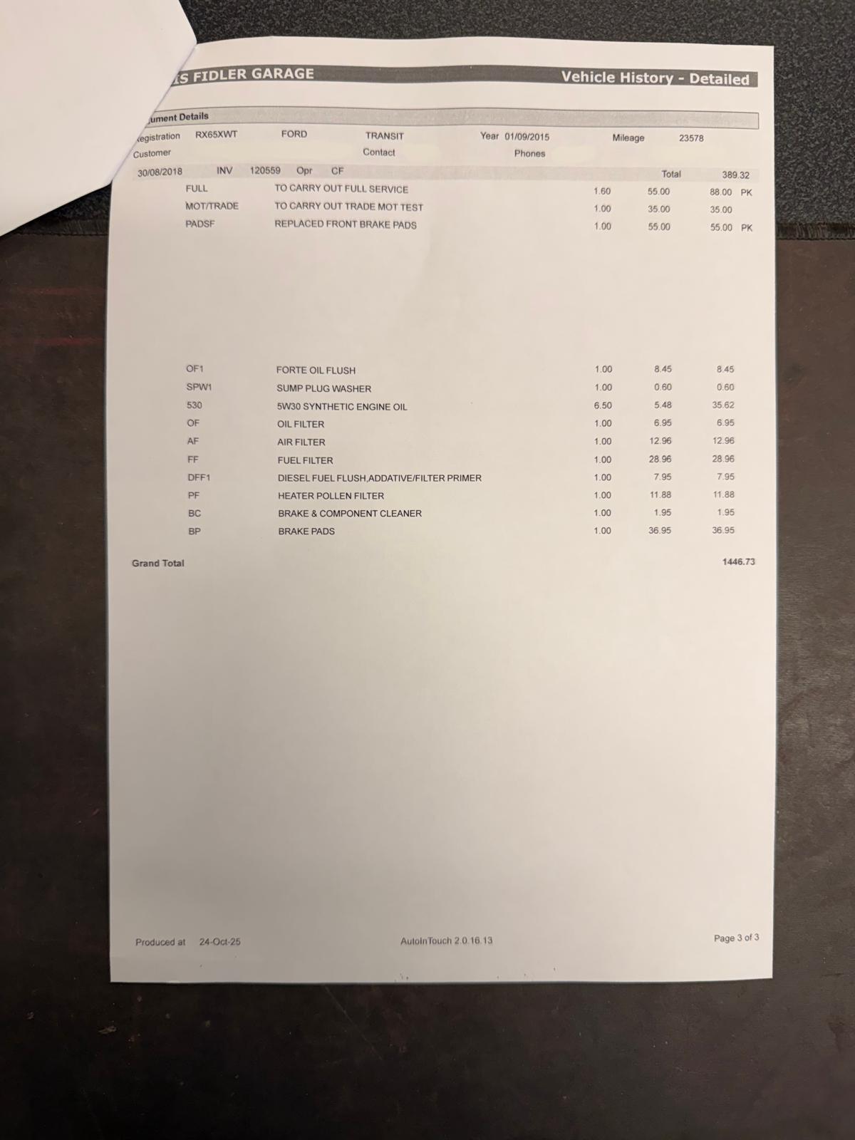 Used Ford Transit Custom 2015 for sale - 76942396: Photo 16