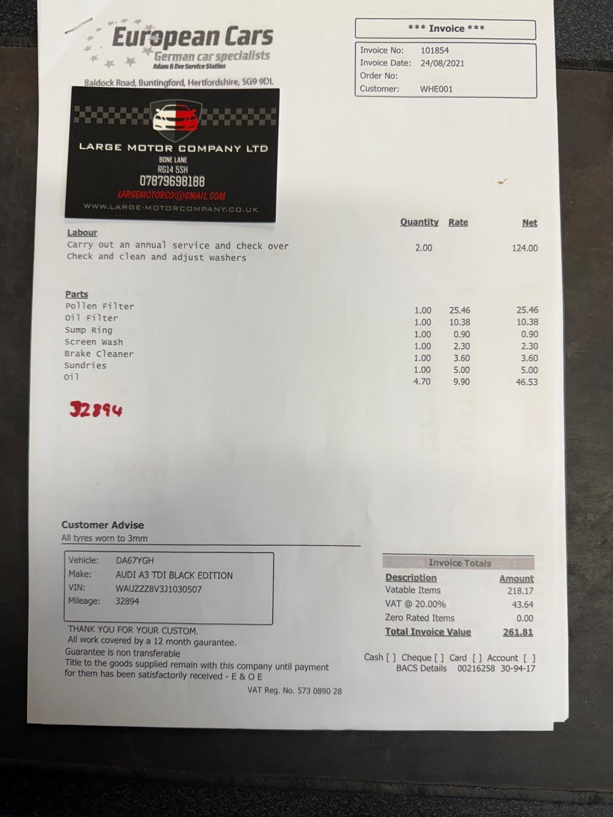 Used Audi A3 for sale - 77496779: Photo 27