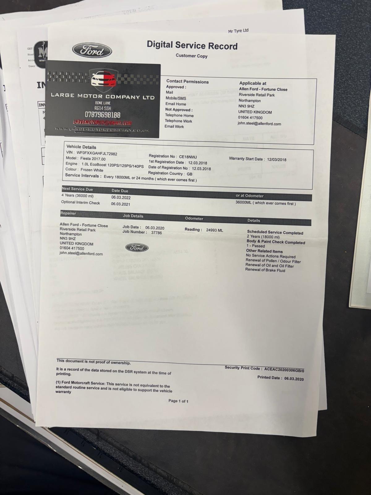 Used Ford Fiesta for sale - 77908550: Photo 23