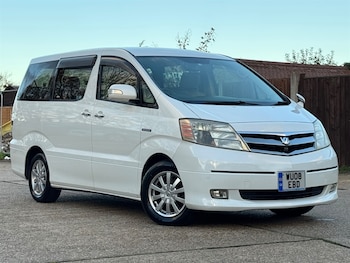 2023 - TOYOTA ALPHARD E FOUR PETROL HYBRID 2.4L AUTO, 7 SEATER, 5DR, ULEZ, VERIFIE