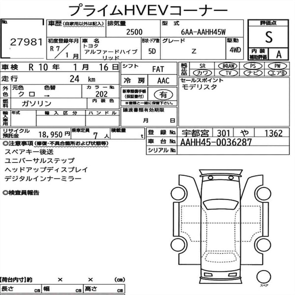 Used Toyota Alphard 2025 for sale - 75572035: Photo 9
