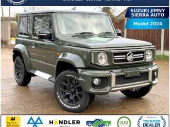 2024 - SUZUKI JIMNY SIERRA AUTO 4WD 1.5L PETROL 4 SEATER ULEZ 24-24 EURO 6 FRESH I